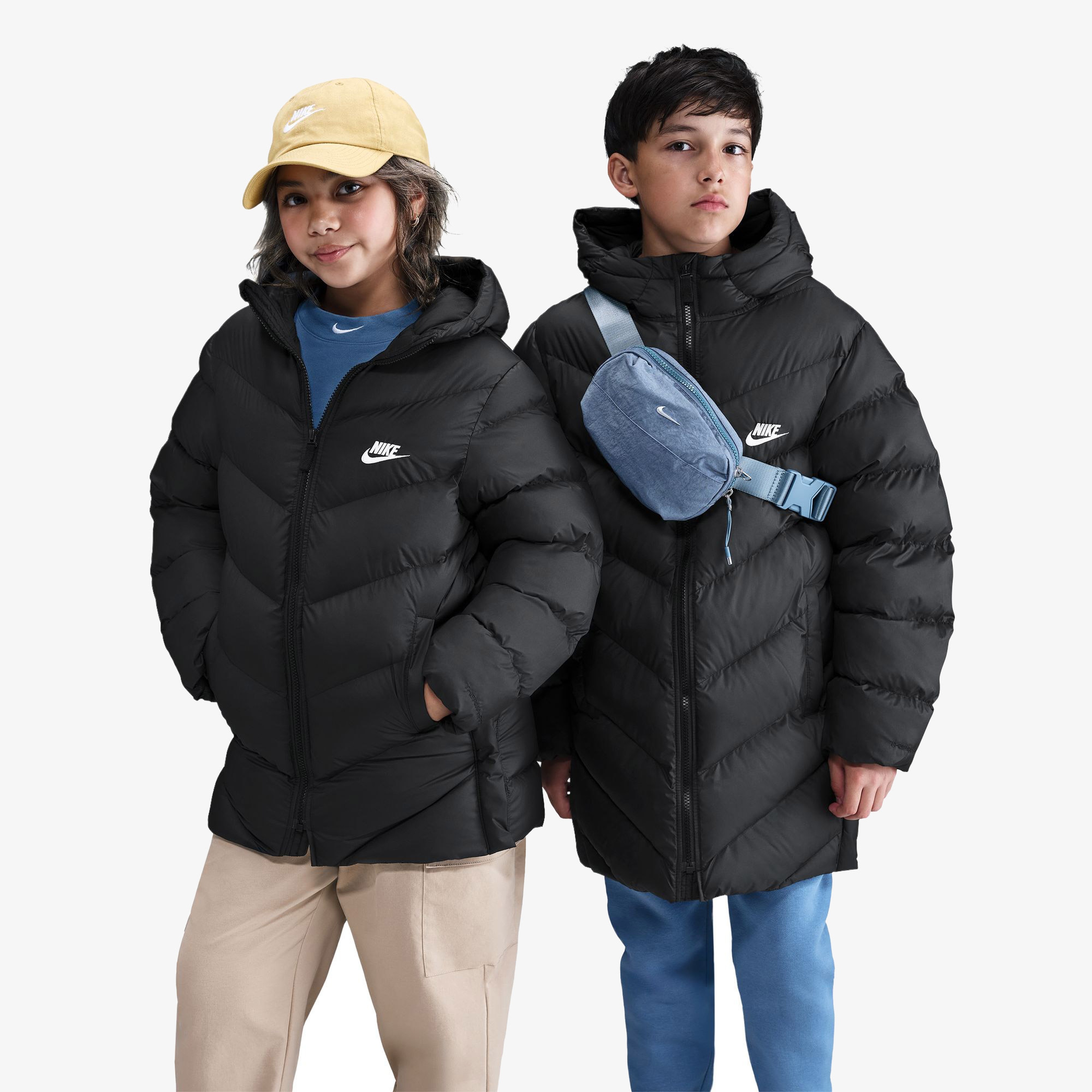 Nike Sportswear All Day Play Çocuk Siyah Ceket