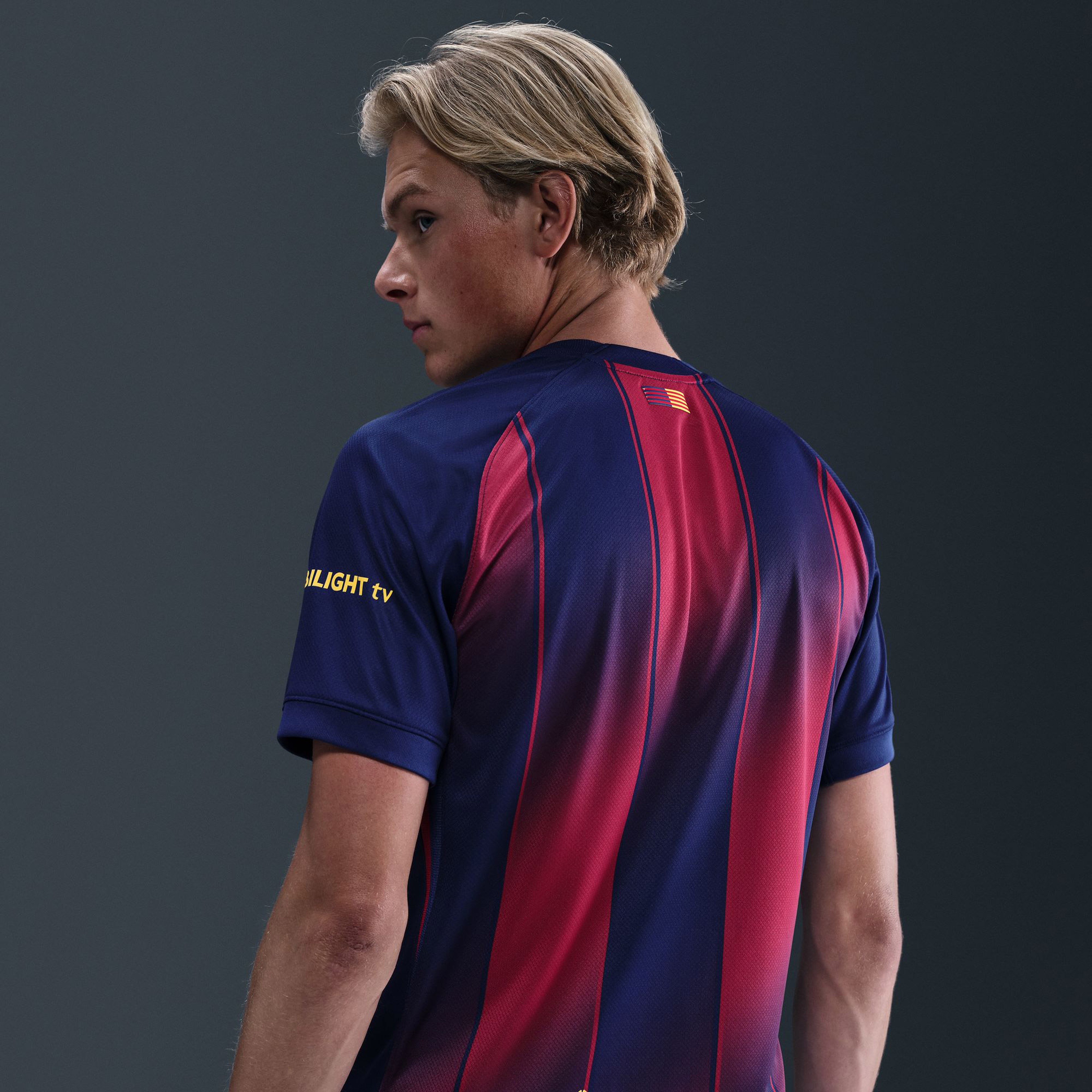 Nike FC Barcelona2025-26 Stadium Saha İçi Erkek Lacivert Futbol Forması