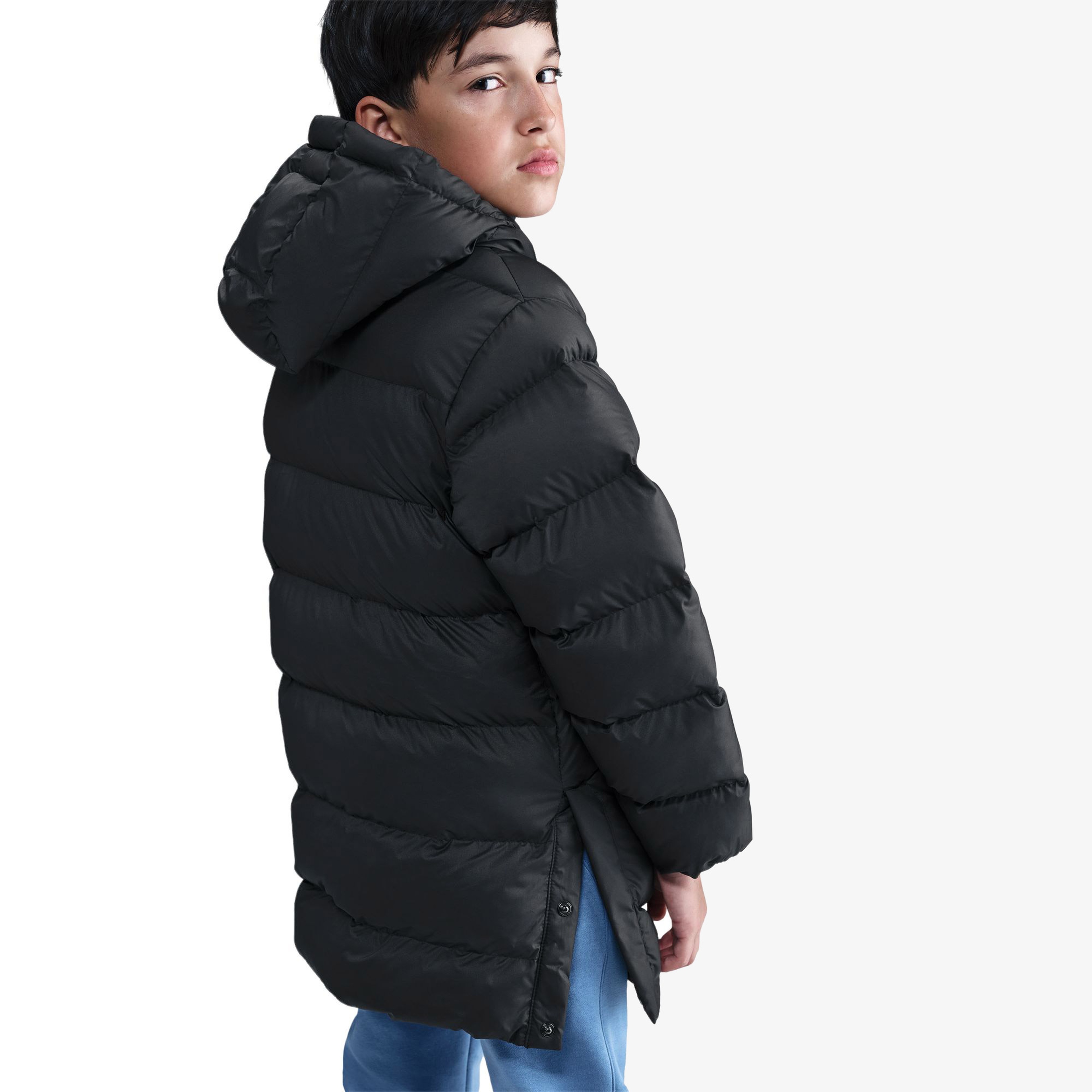 Nike Sportswear All Day Play Çocuk Siyah Ceket