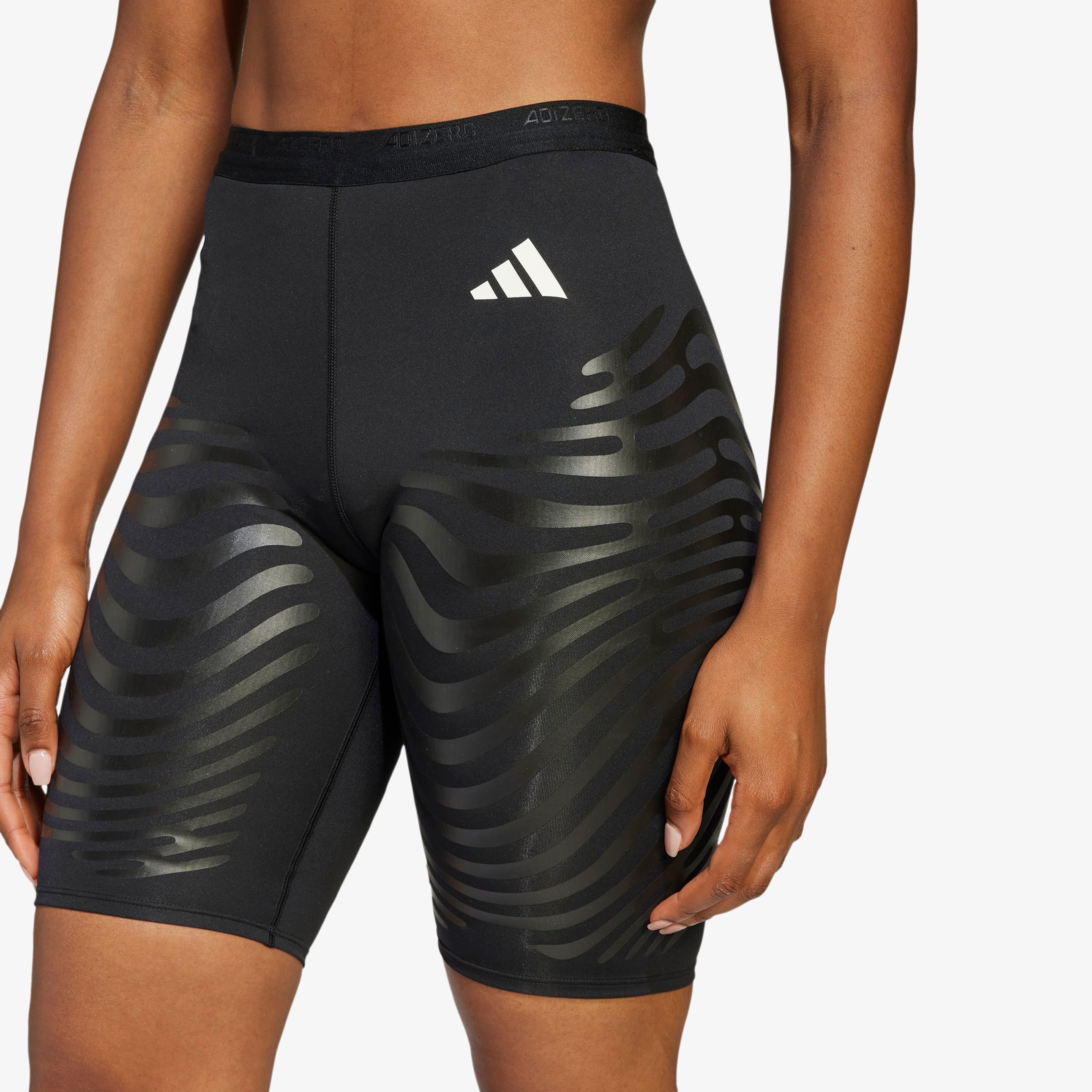 adidas Adizero Control Running Kadın Siyah Koşu Taytı