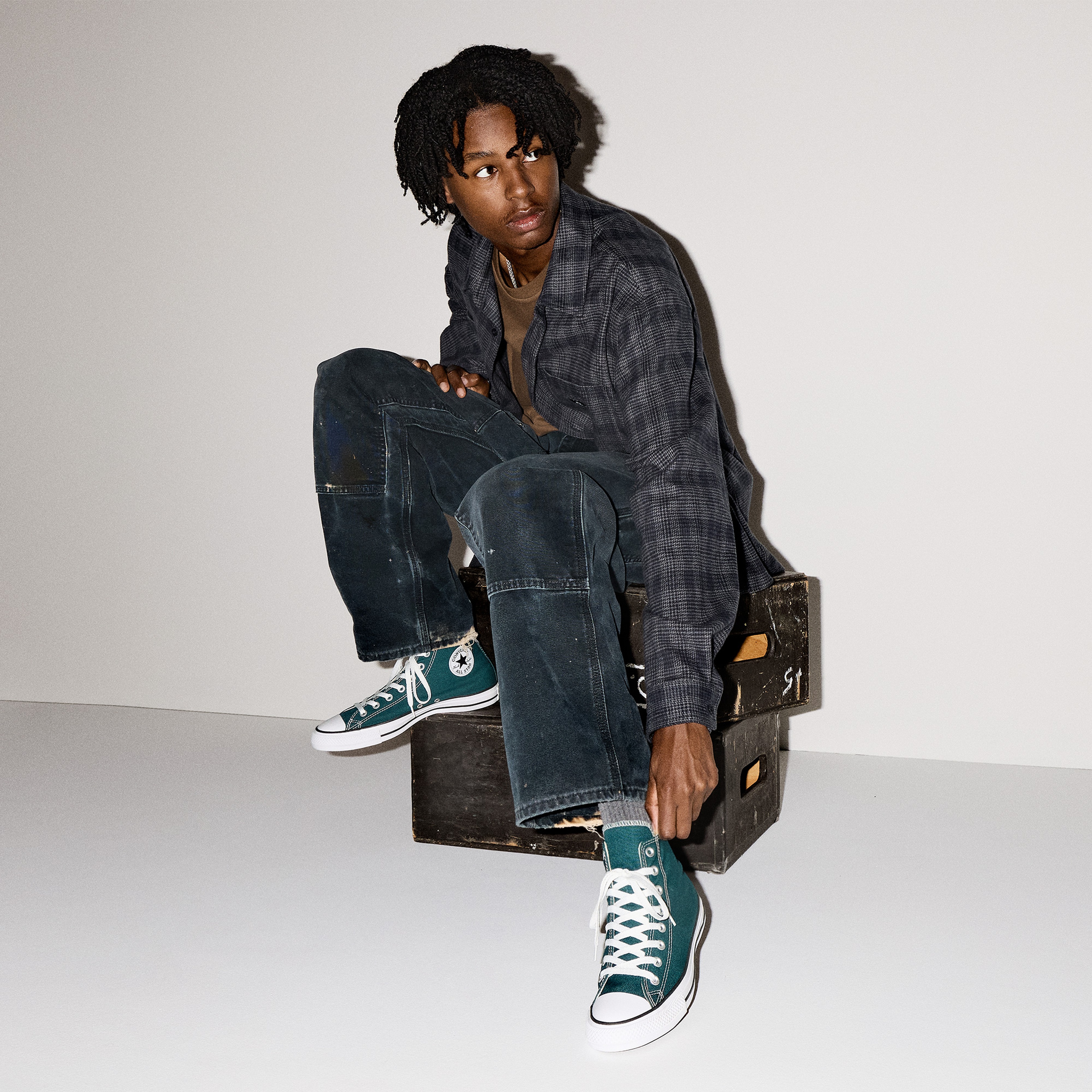 Converse Classic Unisex Lacivert Sneaker