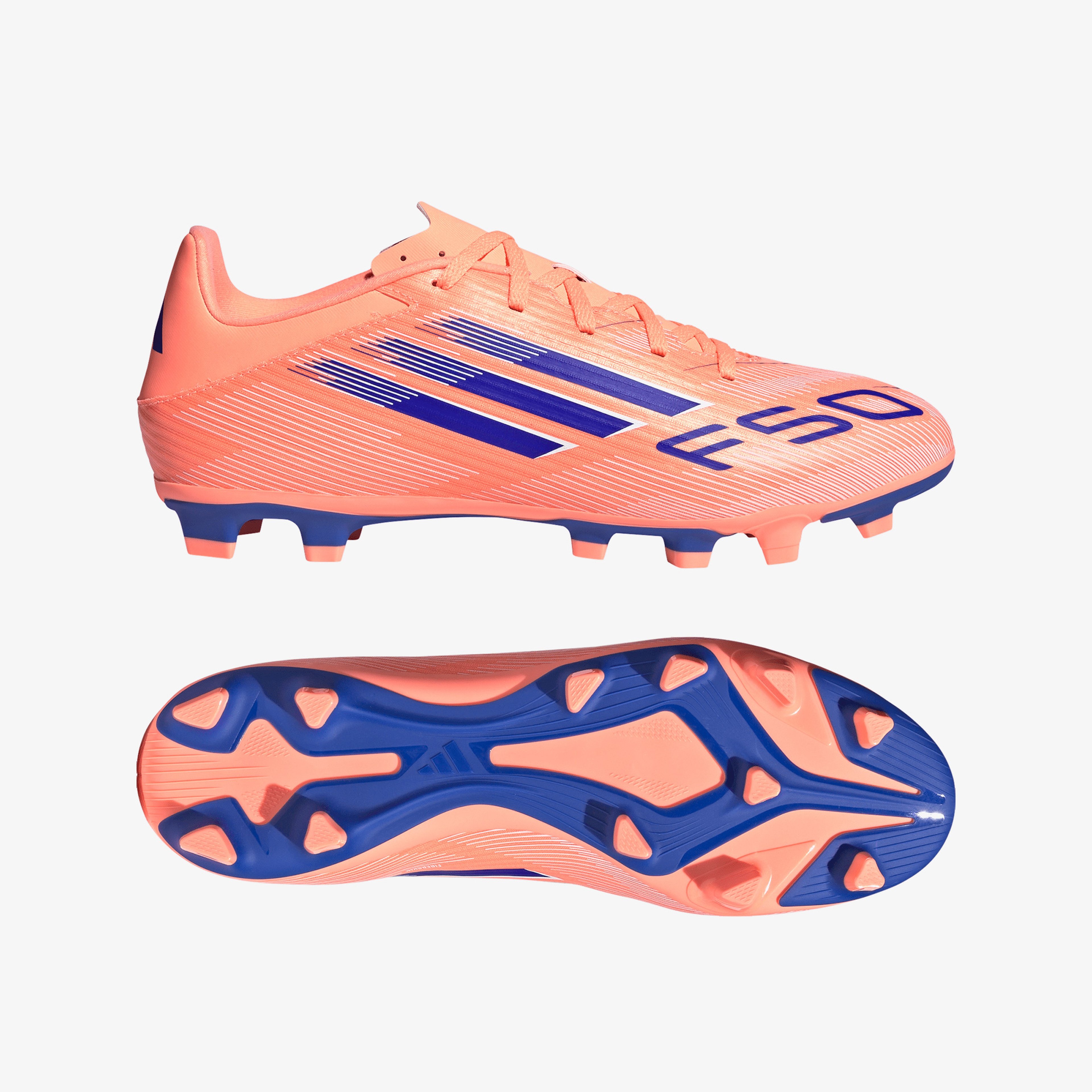 adidas F50 Club Firm-Multi Ground Erkek Turuncu Çim Saha Kramponu