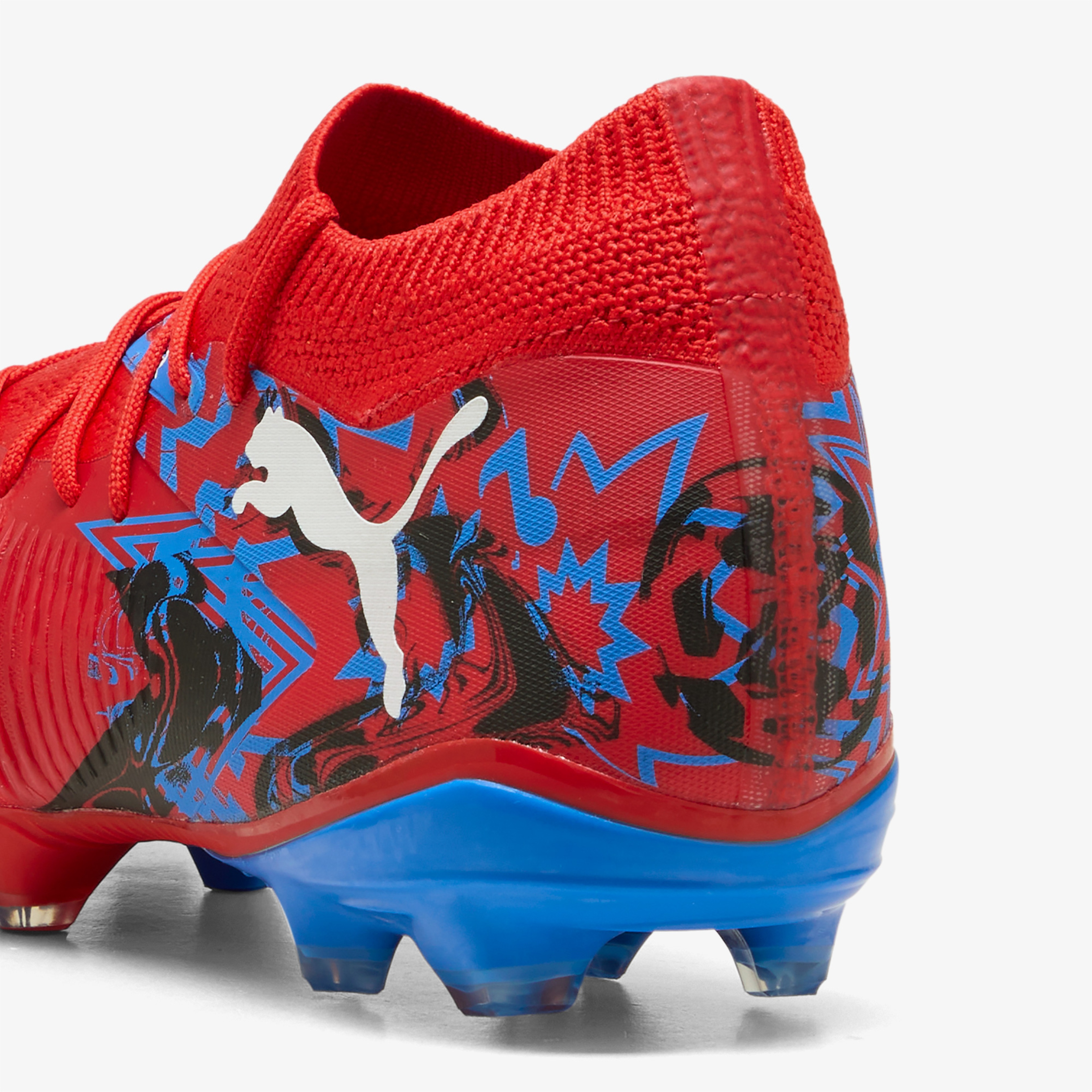 Puma Future 8 Match Playmkr Fg-Ag Erkek Kırmızı Çim Saha Kramponu