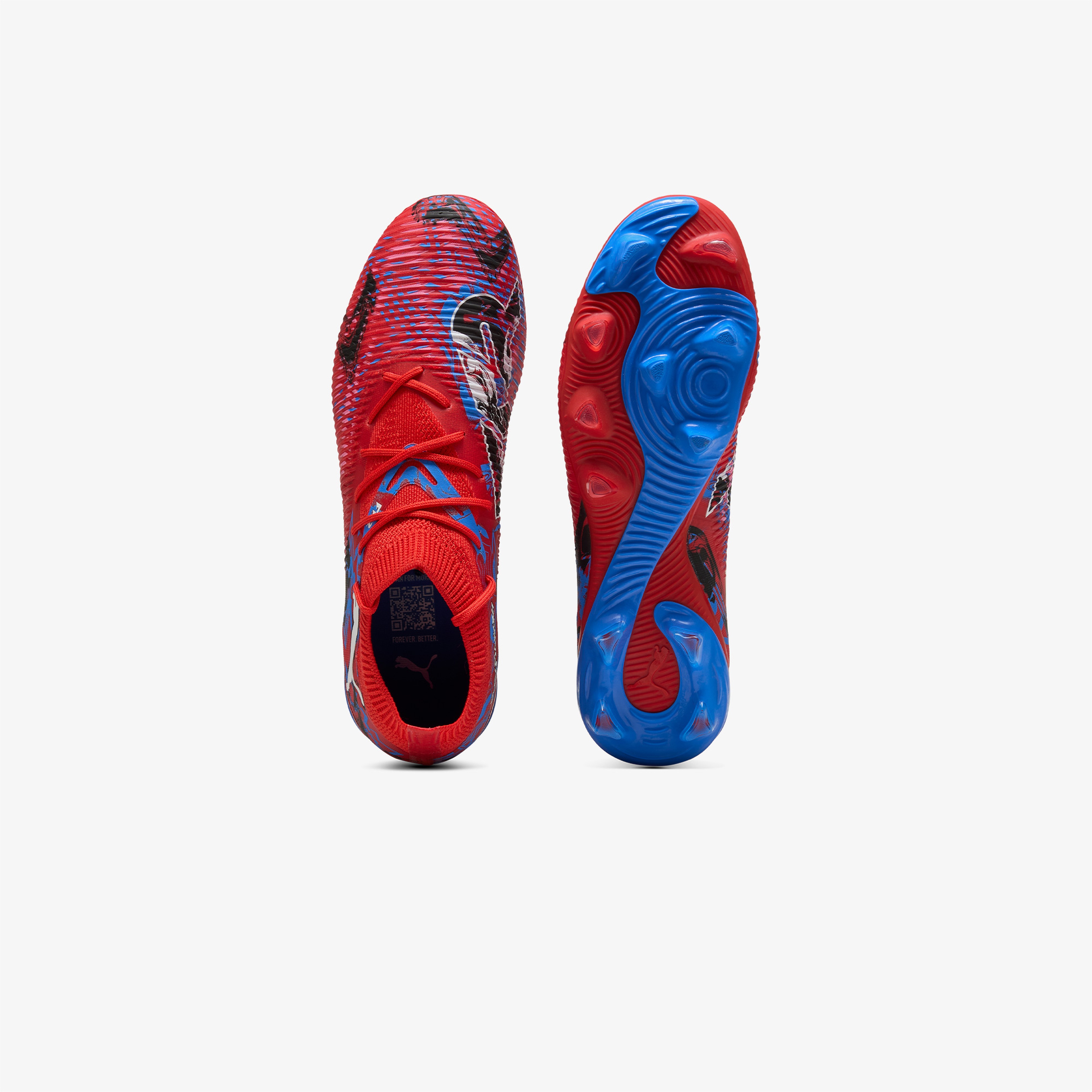 Puma Future 8 Match Playmkr Fg-Ag Erkek Kırmızı Çim Saha Kramponu