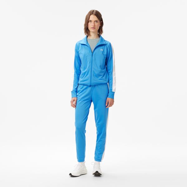 Under Armour Tricot Tracksuit Kadın Mavi Eşofman Takımı
