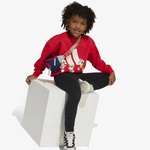 adidas x Disney Mickey Mouse Çocuk Kırmızı Sweatshirt