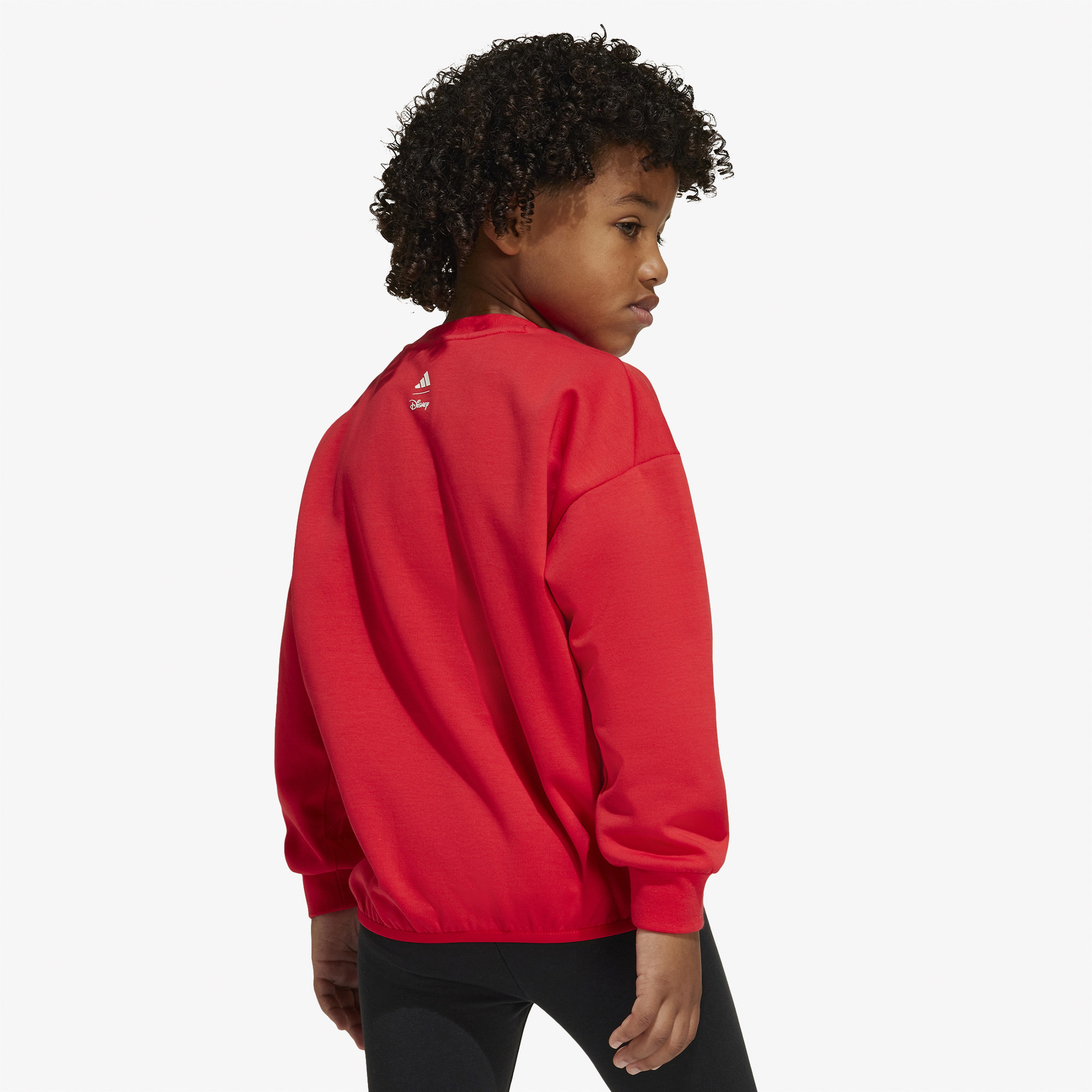 adidas x Disney Mickey Mouse Çocuk Kırmızı Sweatshirt