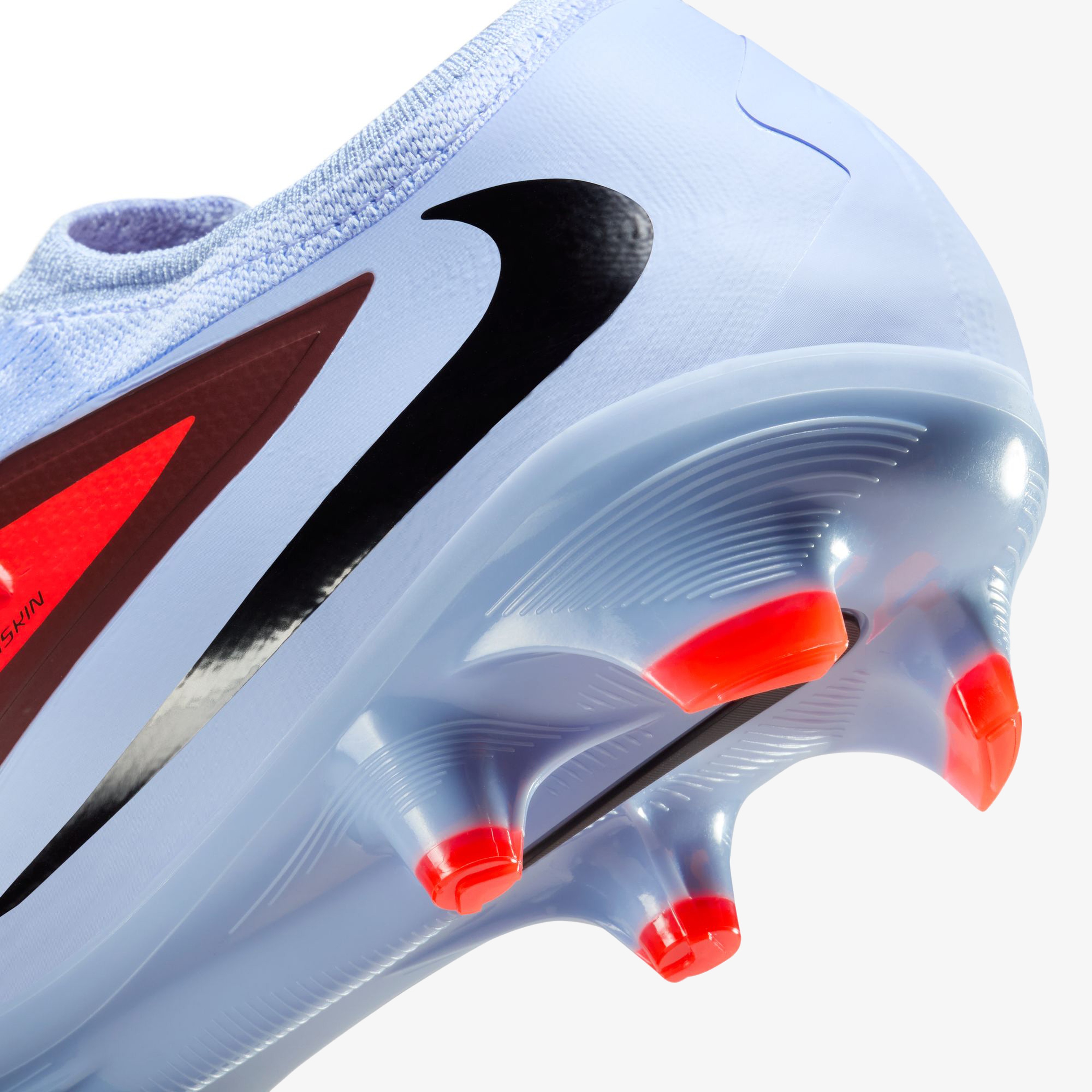 Nike Phantom 6 Low Pro Erkek Mavi Çim Saha Kramponu