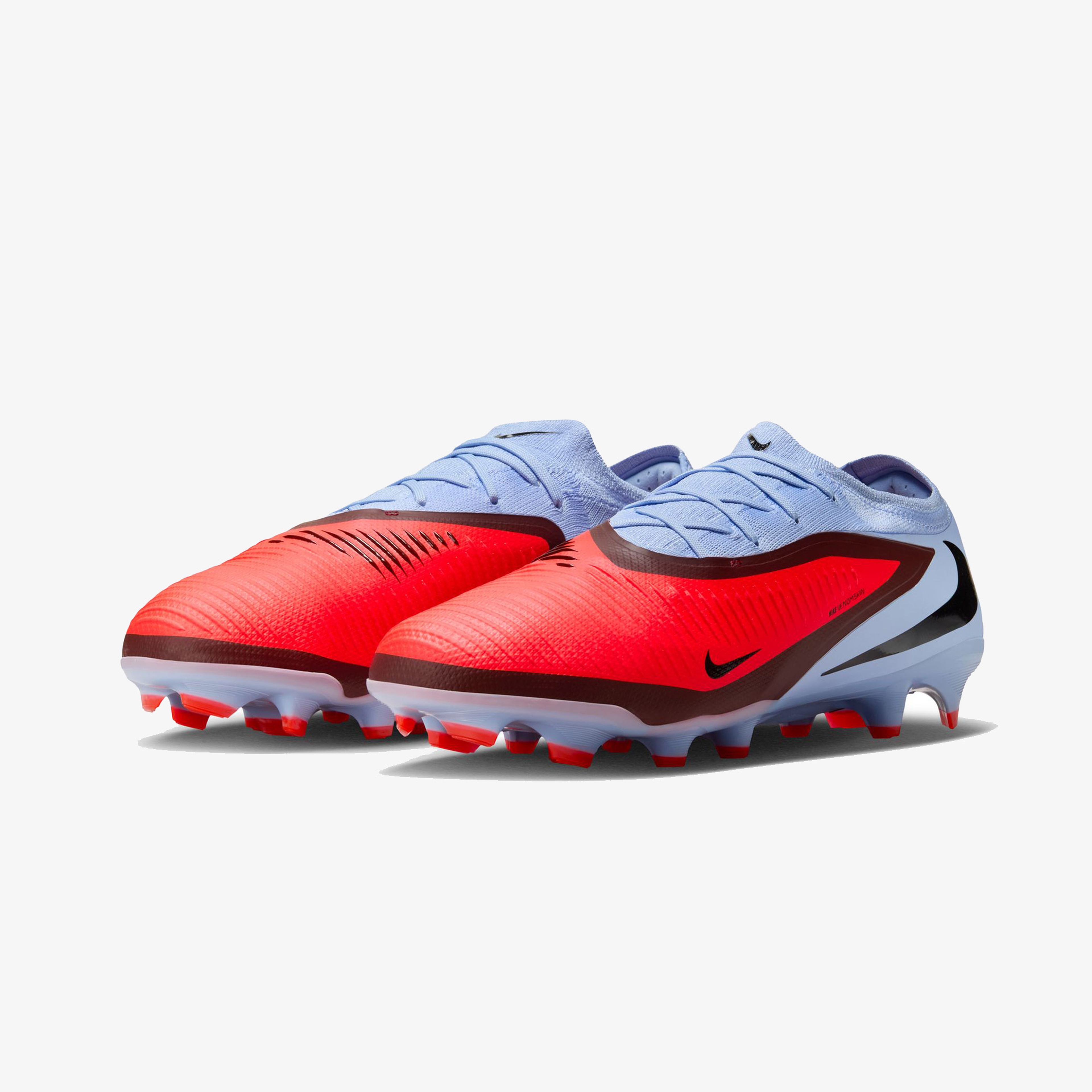 Nike Phantom 6 Low Pro Erkek Mavi Çim Saha Kramponu