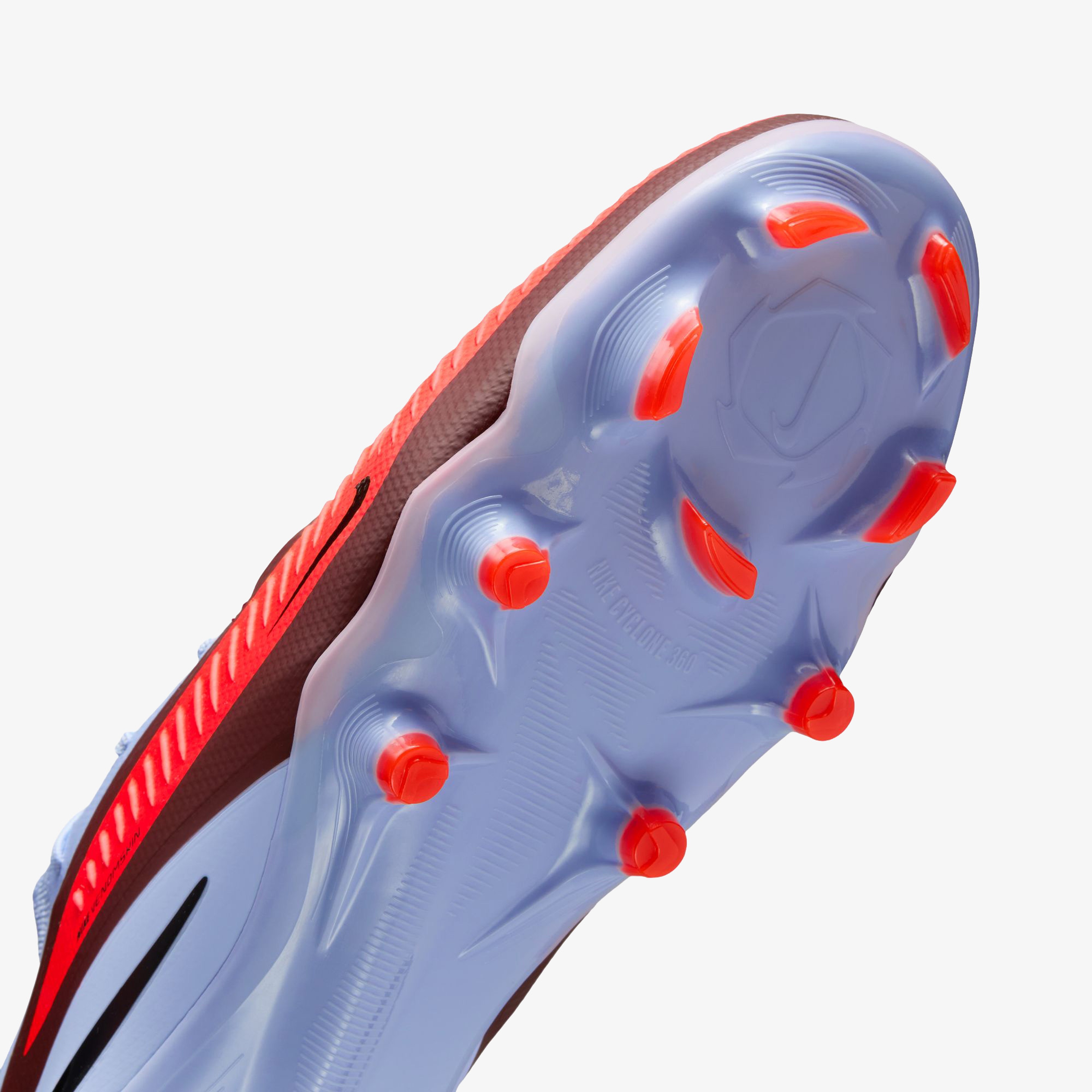 Nike Phantom 6 Low Pro Erkek Mavi Çim Saha Kramponu