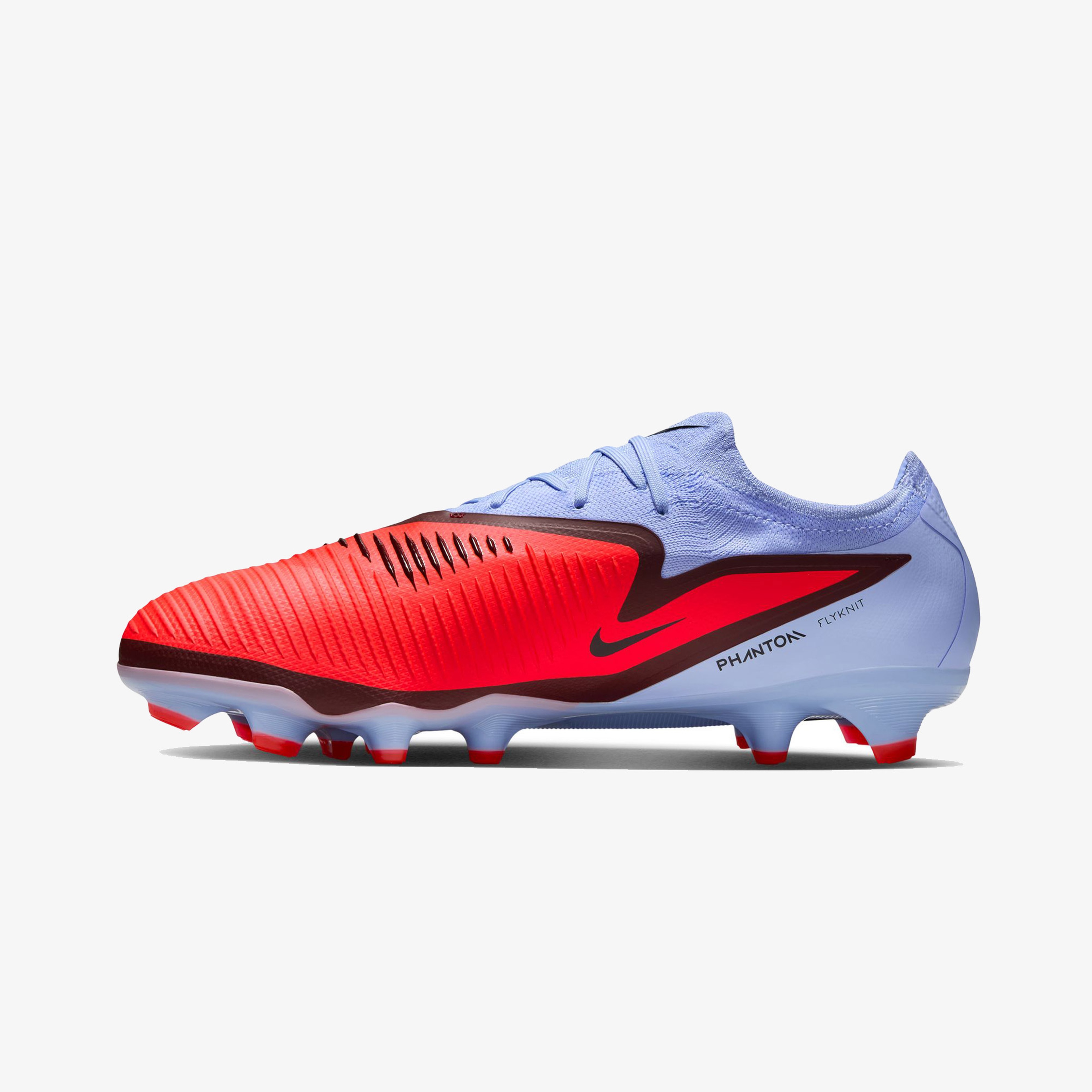 Nike Phantom 6 Low Pro Erkek Mavi Çim Saha Kramponu