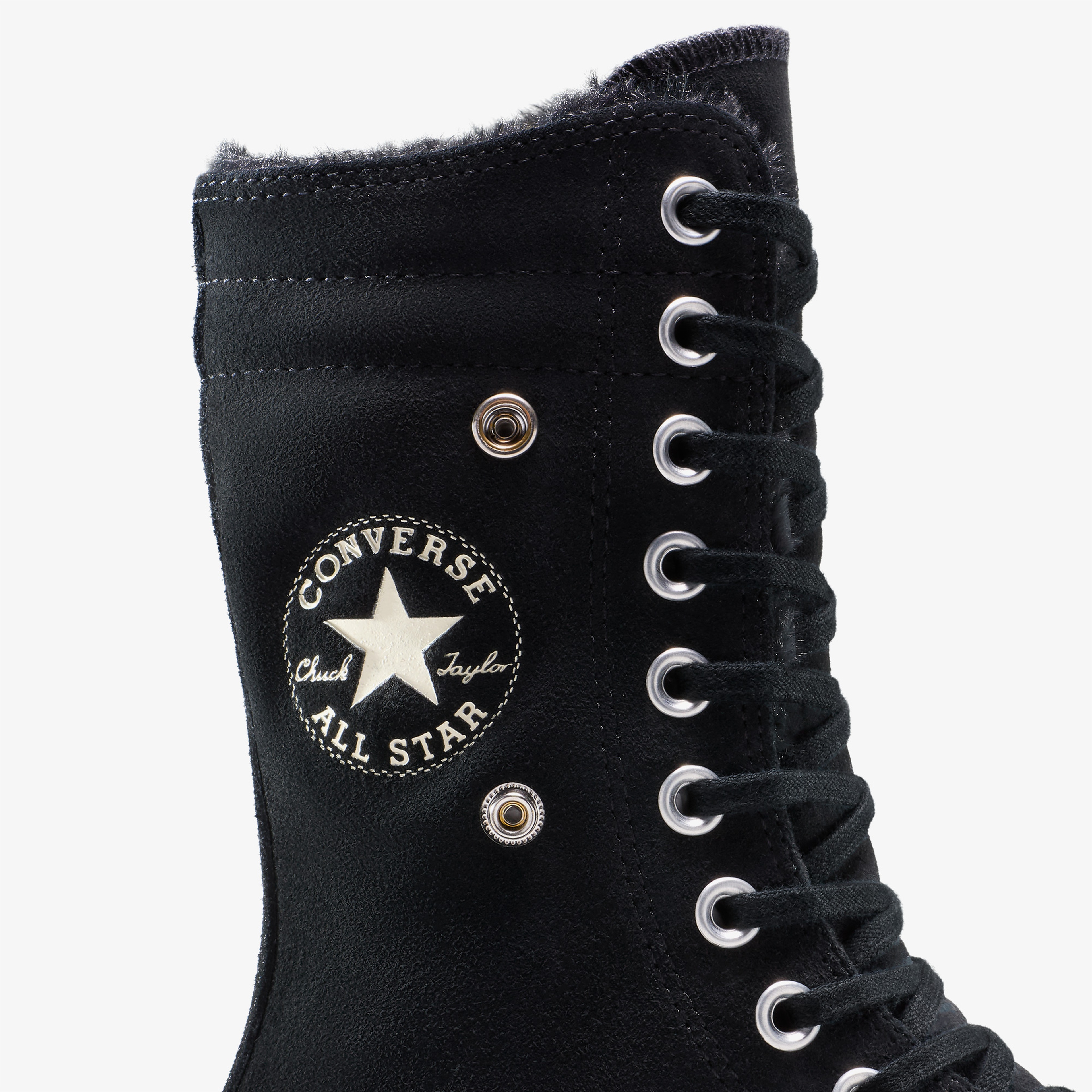 Converse Chuck Taylor All Star Fold Over Lift Siyah Kadın Sneaker