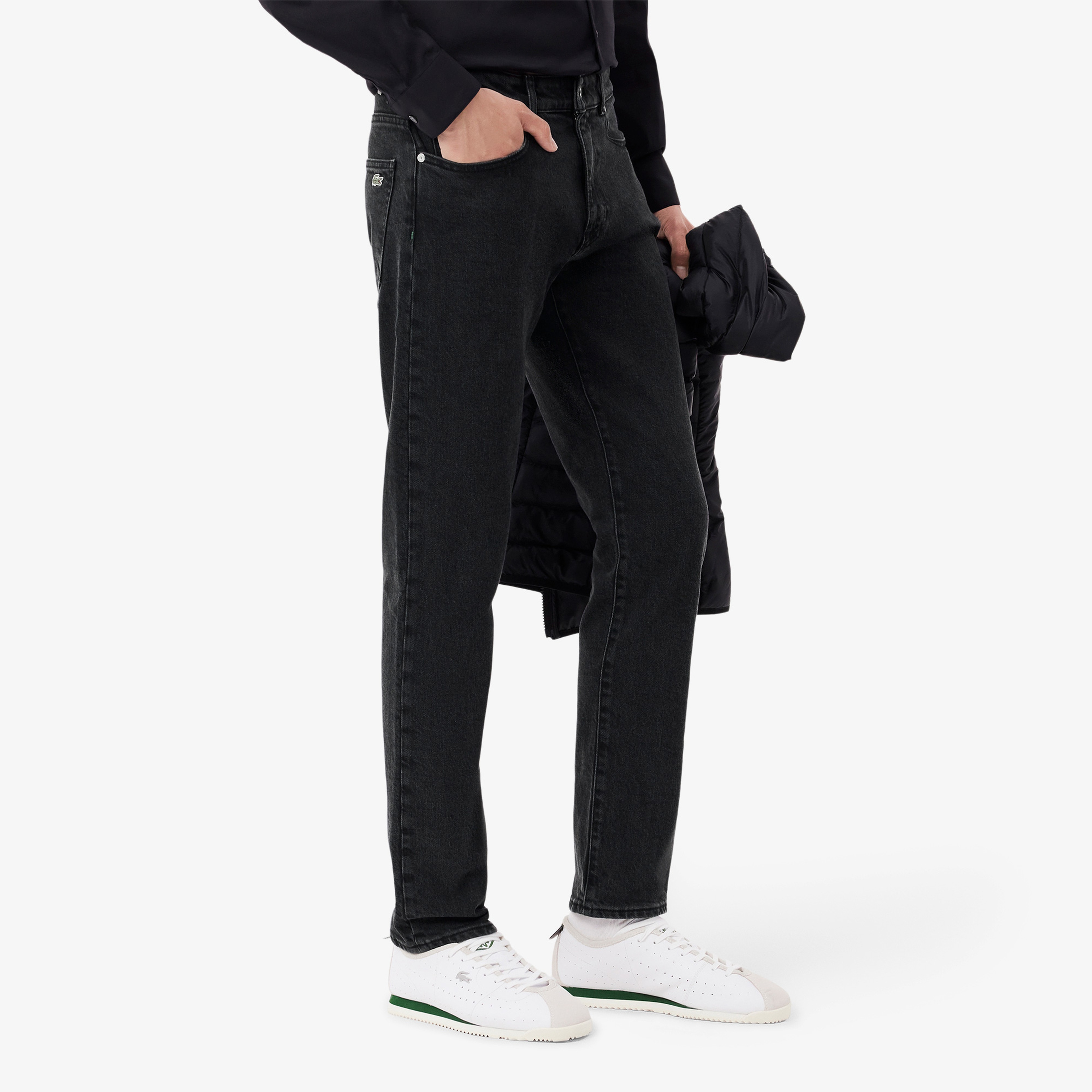 LACOSTE Erkek Siyah Pantolon