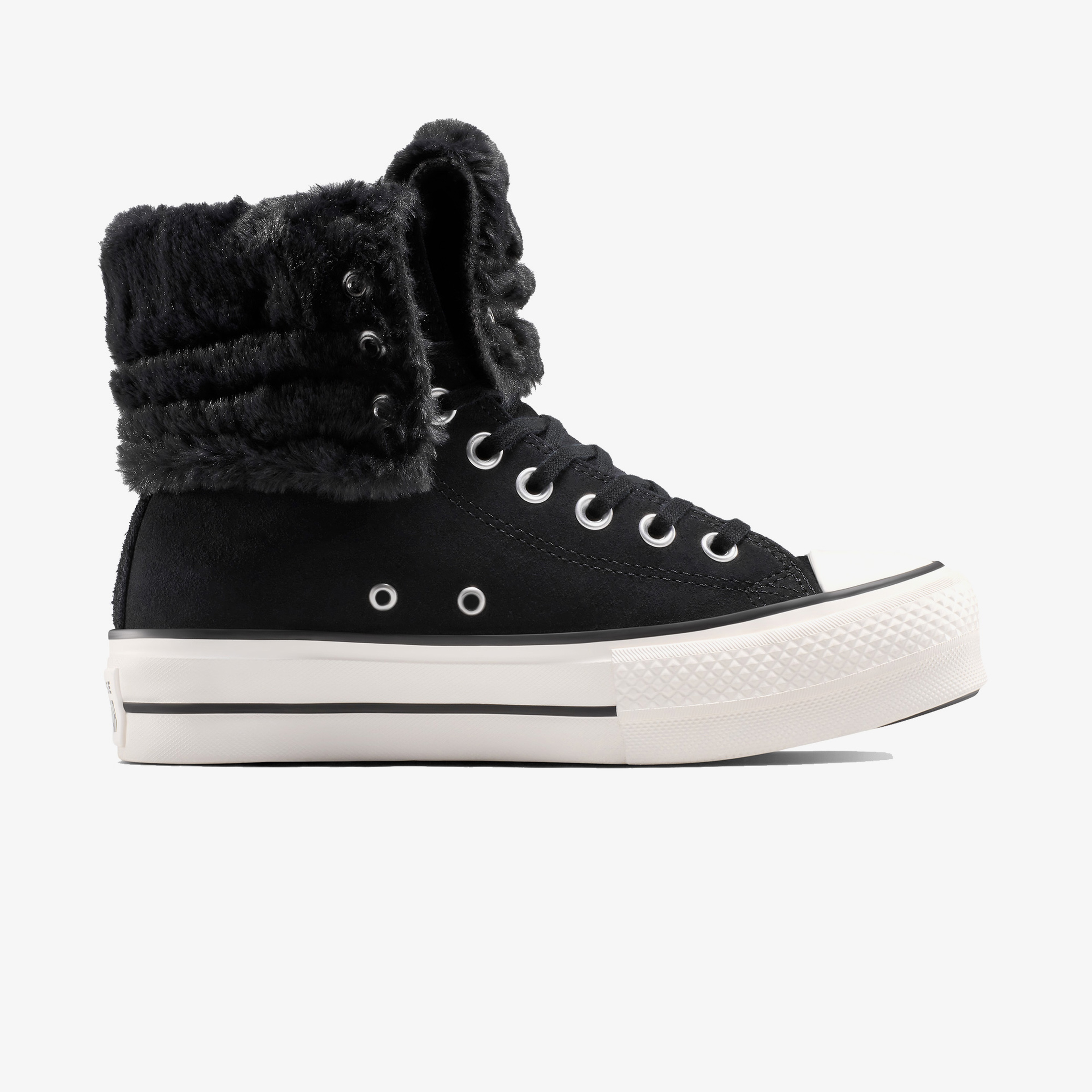 Converse Chuck Taylor All Star Fold Over Lift Siyah Kadın Sneaker