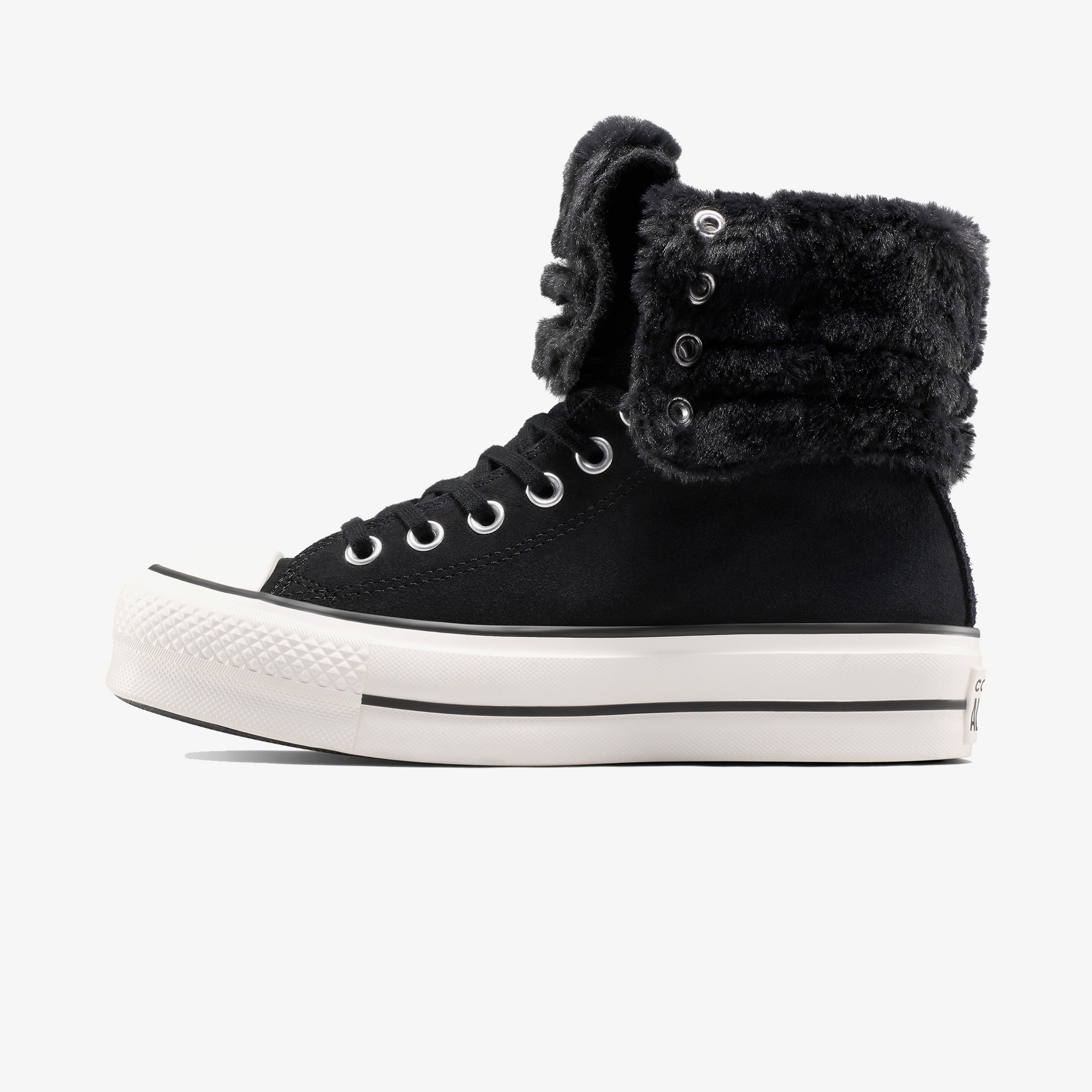 Converse Chuck Taylor All Star Fold Over Lift Siyah Kadın Sneaker