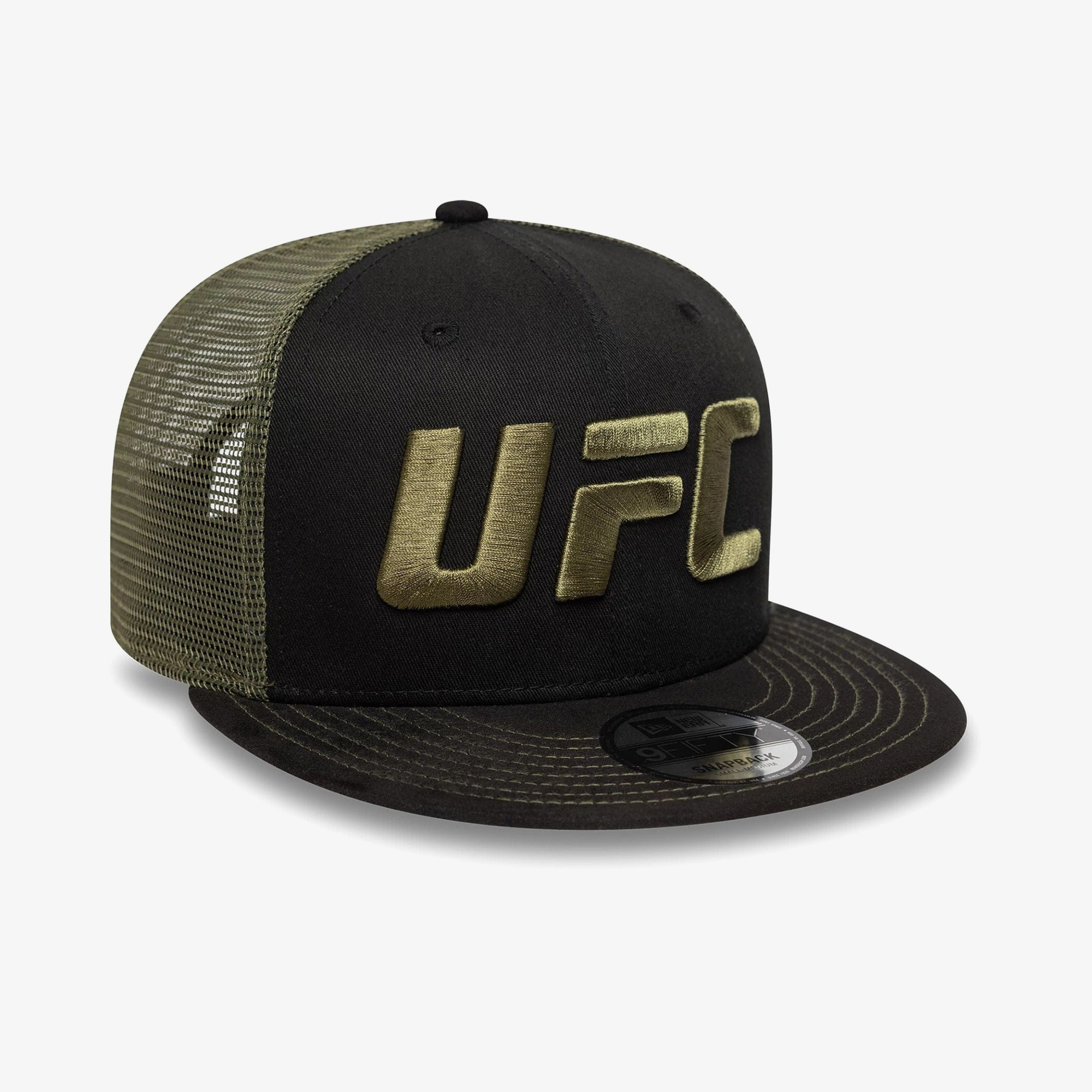 New Era UFC Ultimate Fighting Suede 9FIFTY Unisex Siyah Şapka