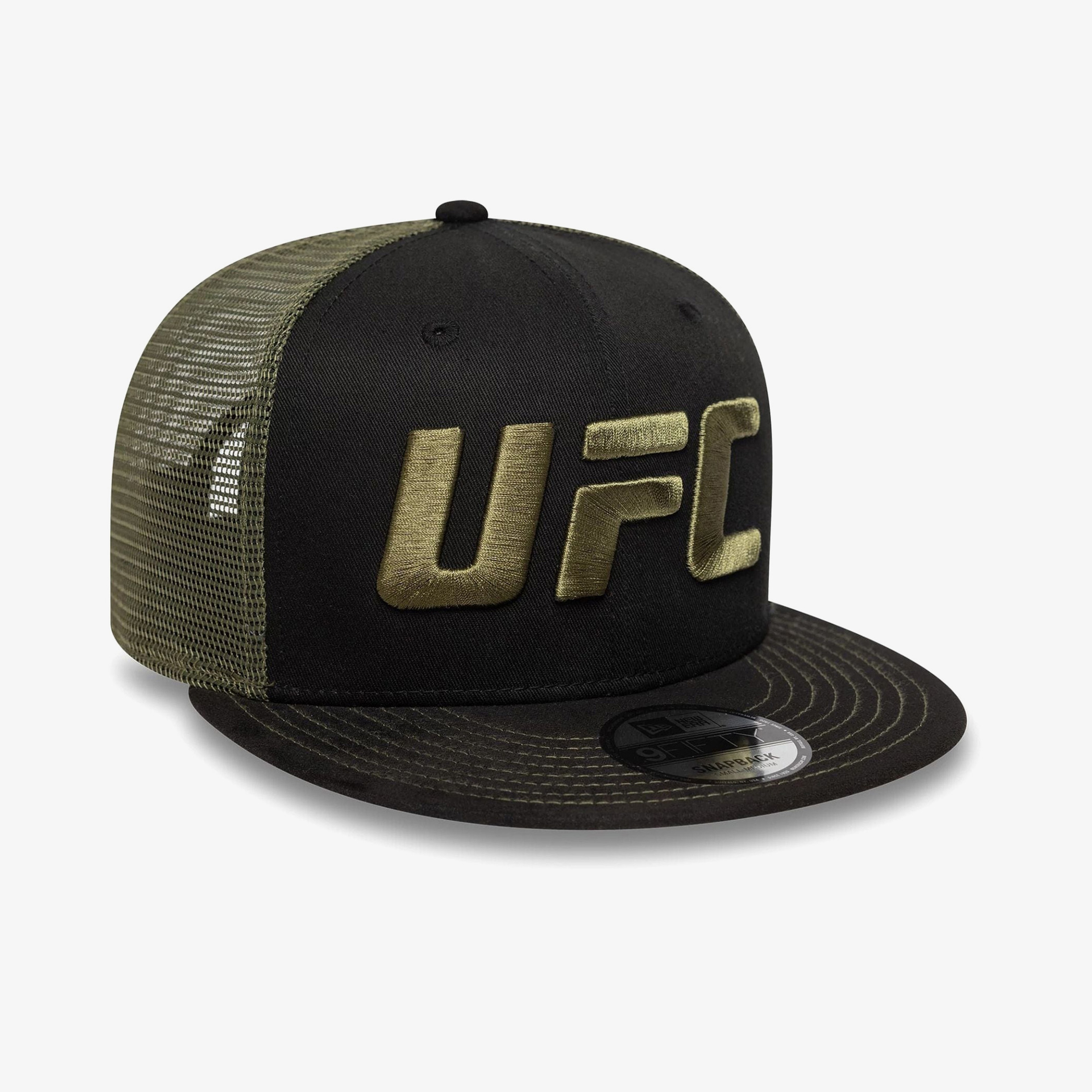 New Era UFC Ultimate Fighting Suede 9FIFTY Unisex Siyah Şapka