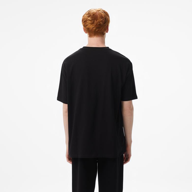 Karl Lagerfeld Erkek Siyah T-Shirt