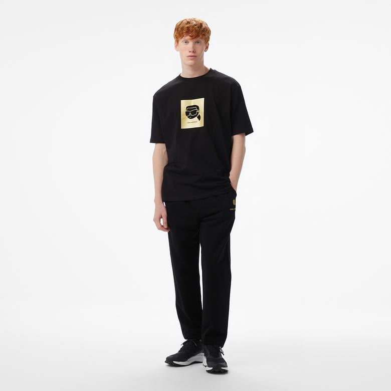 Karl Lagerfeld Erkek Siyah T-Shirt