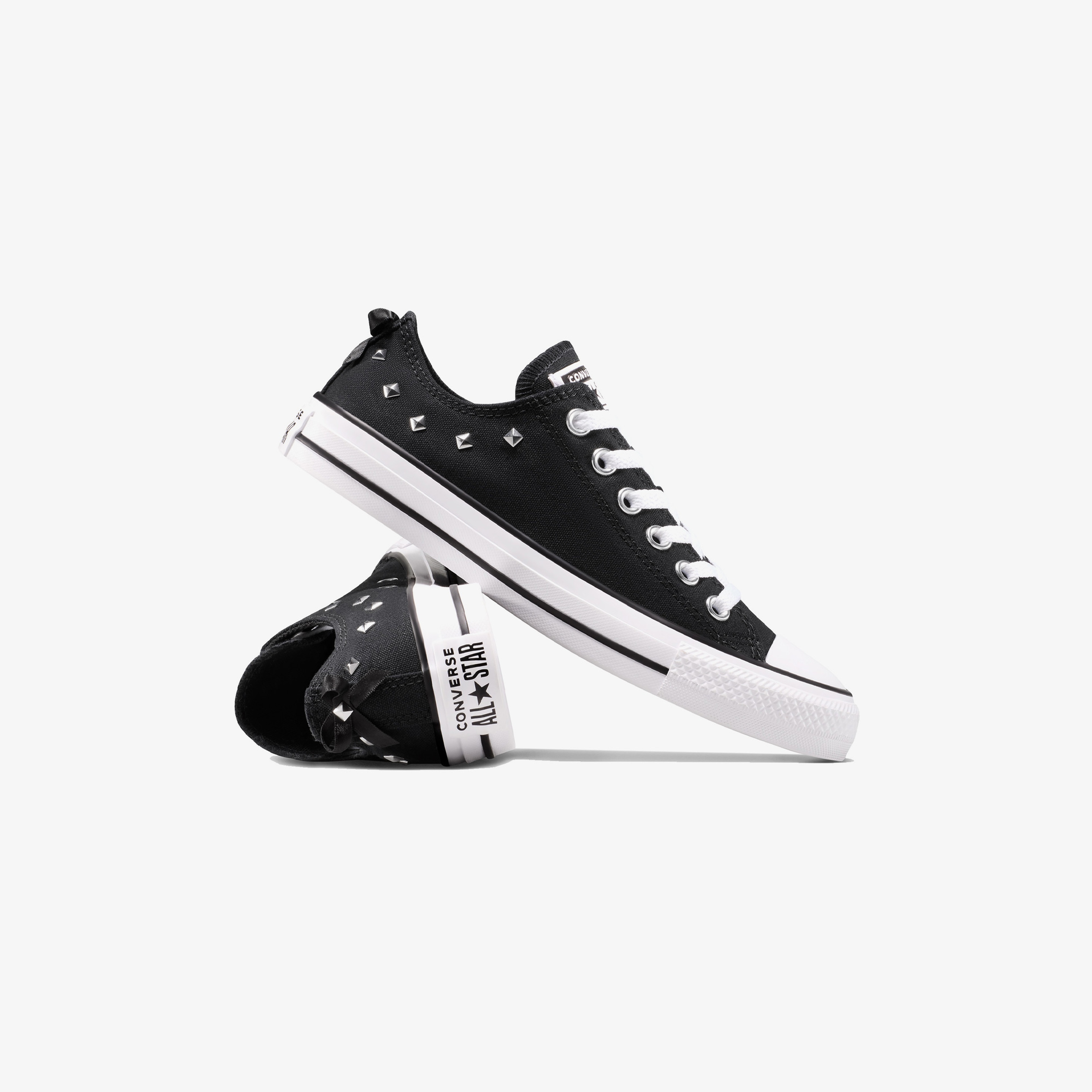 Converse Chuck Taylor All Star Bow Studded Siyah Unisex Sneaker