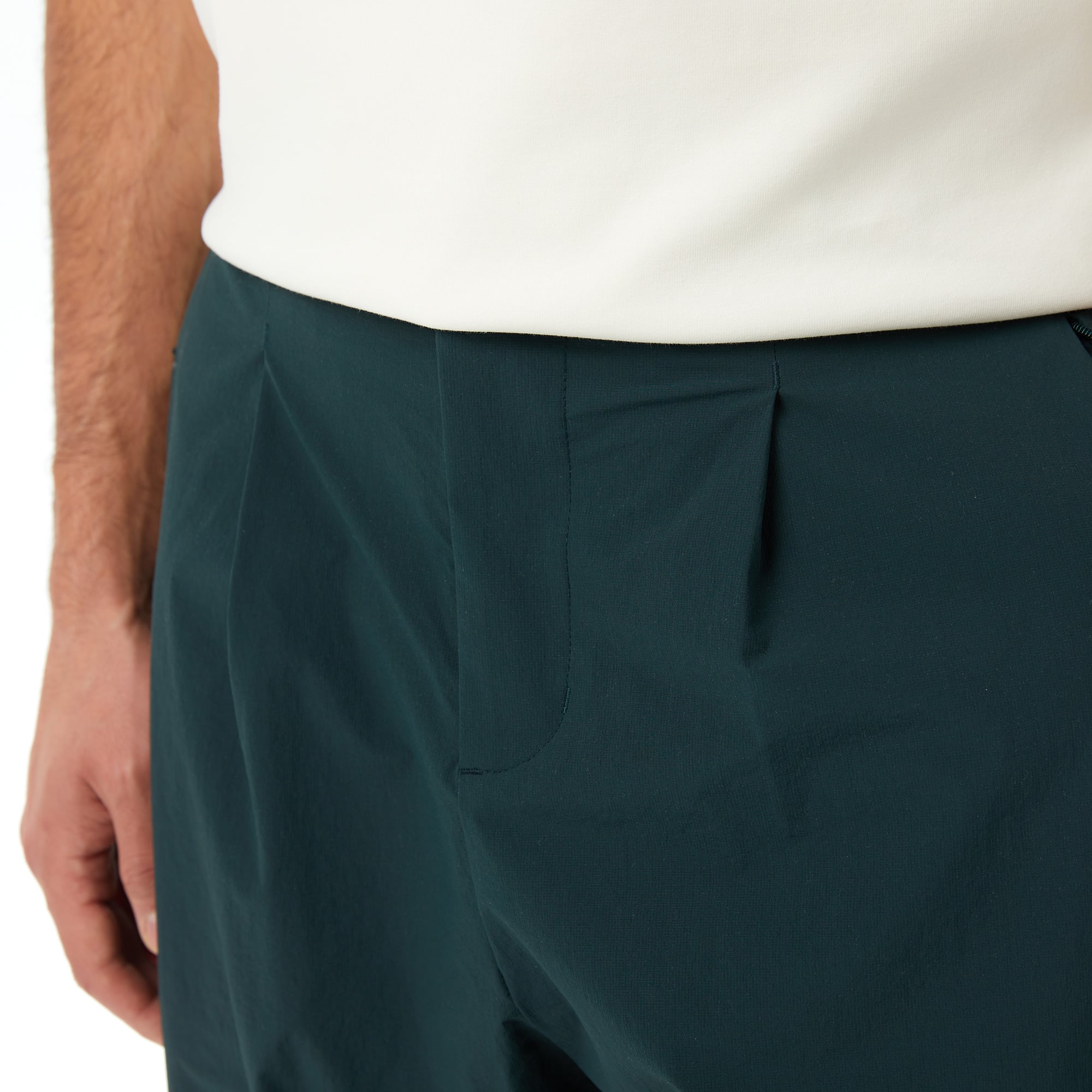 Lacoste x House of SuperStep Slim Fit Erkek Yeşil Pantolon