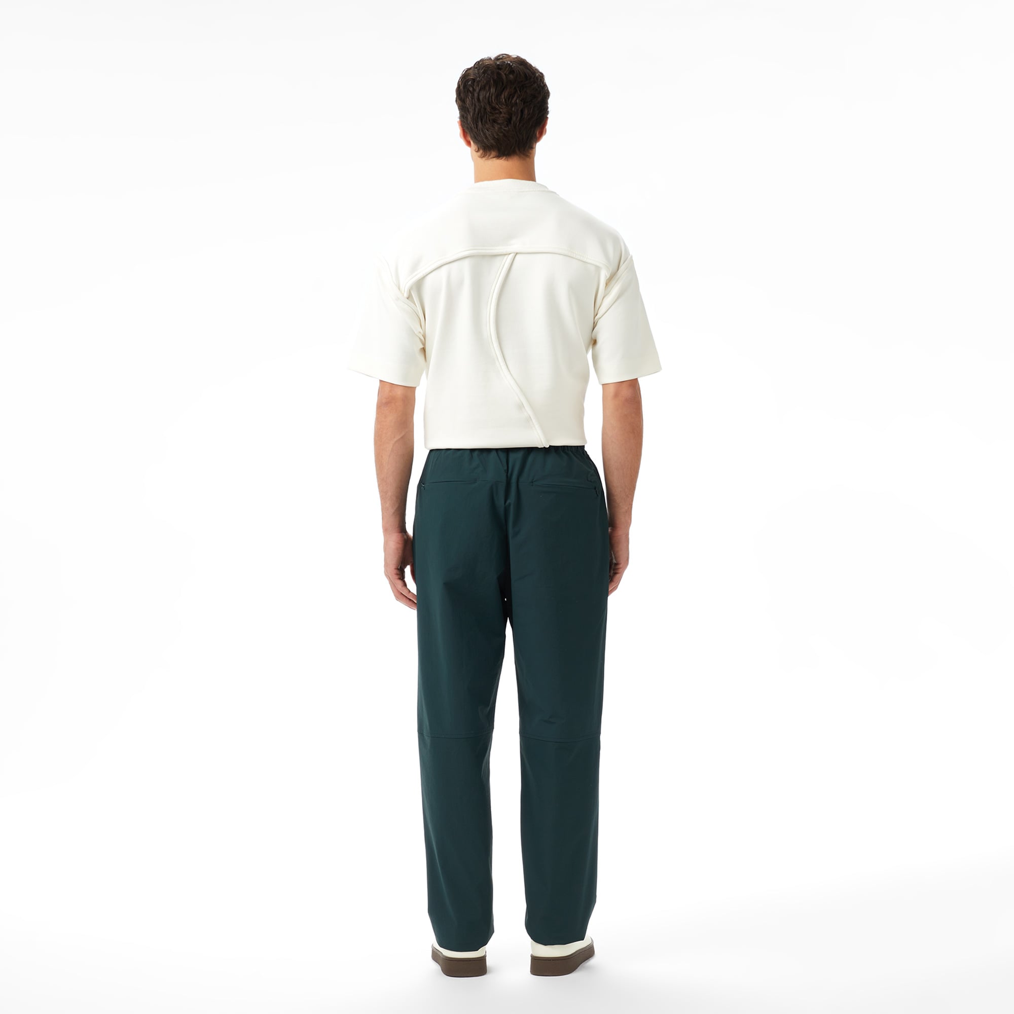 Lacoste x House of SuperStep Slim Fit Erkek Yeşil Pantolon