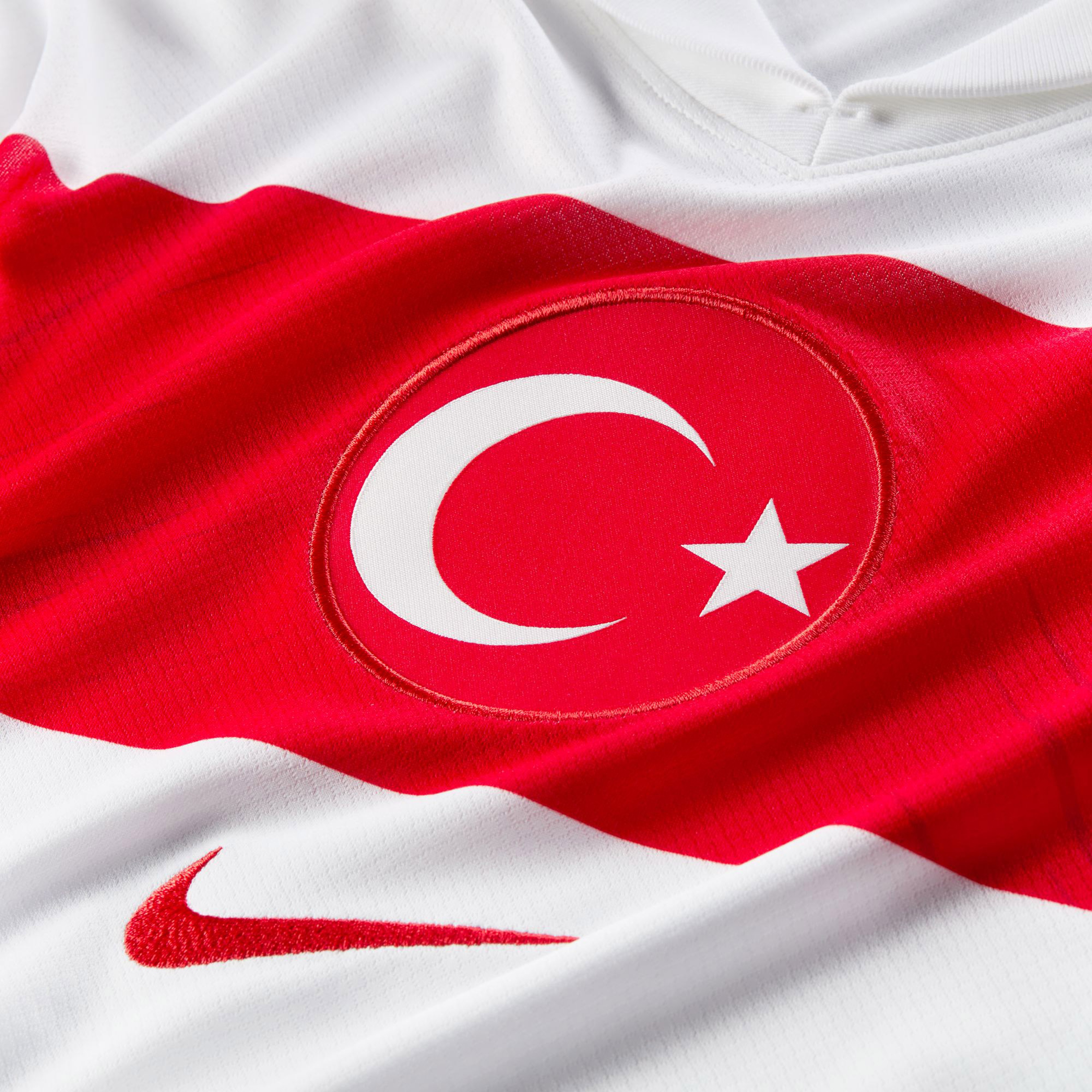 Nike Türkiye Milli Takım 2024/25 Erkek Beyaz Futbol İç Saha Forması