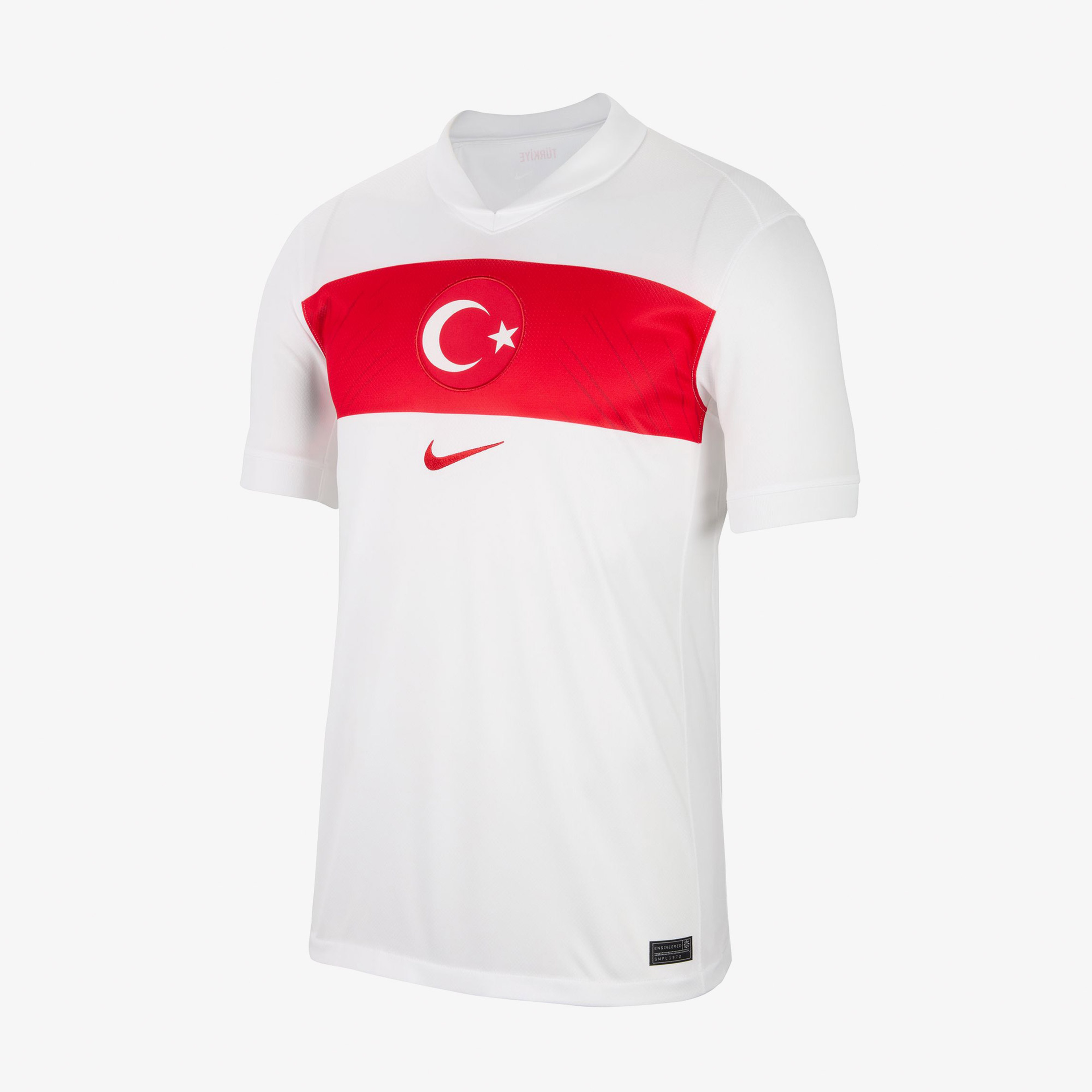 Nike Türkiye Milli Takım 2024/25 Erkek Beyaz Futbol İç Saha Forması