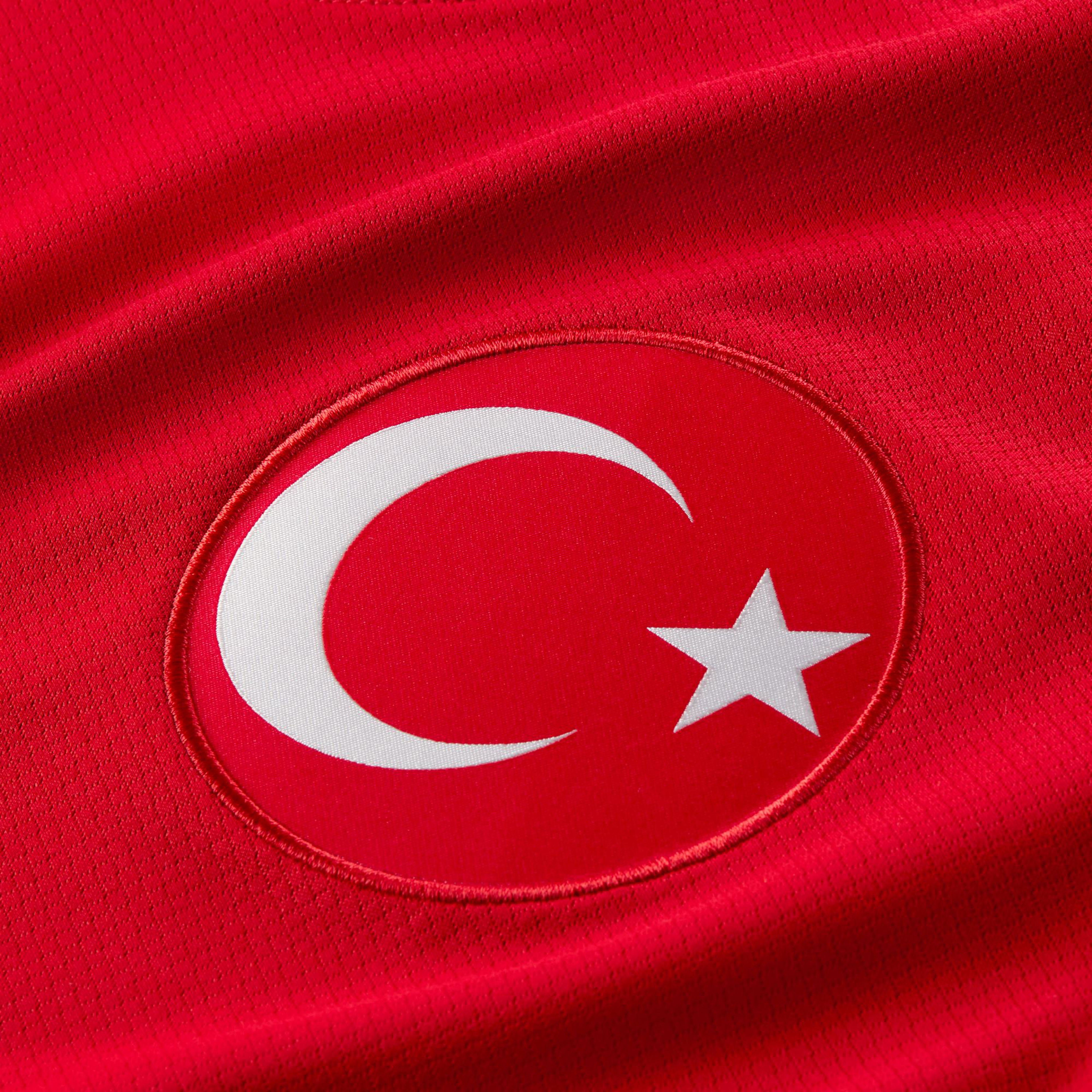 Nike Türkiye Milli Takım 2024/25 Erkek Kırmızı Futbol Deplasman Forması