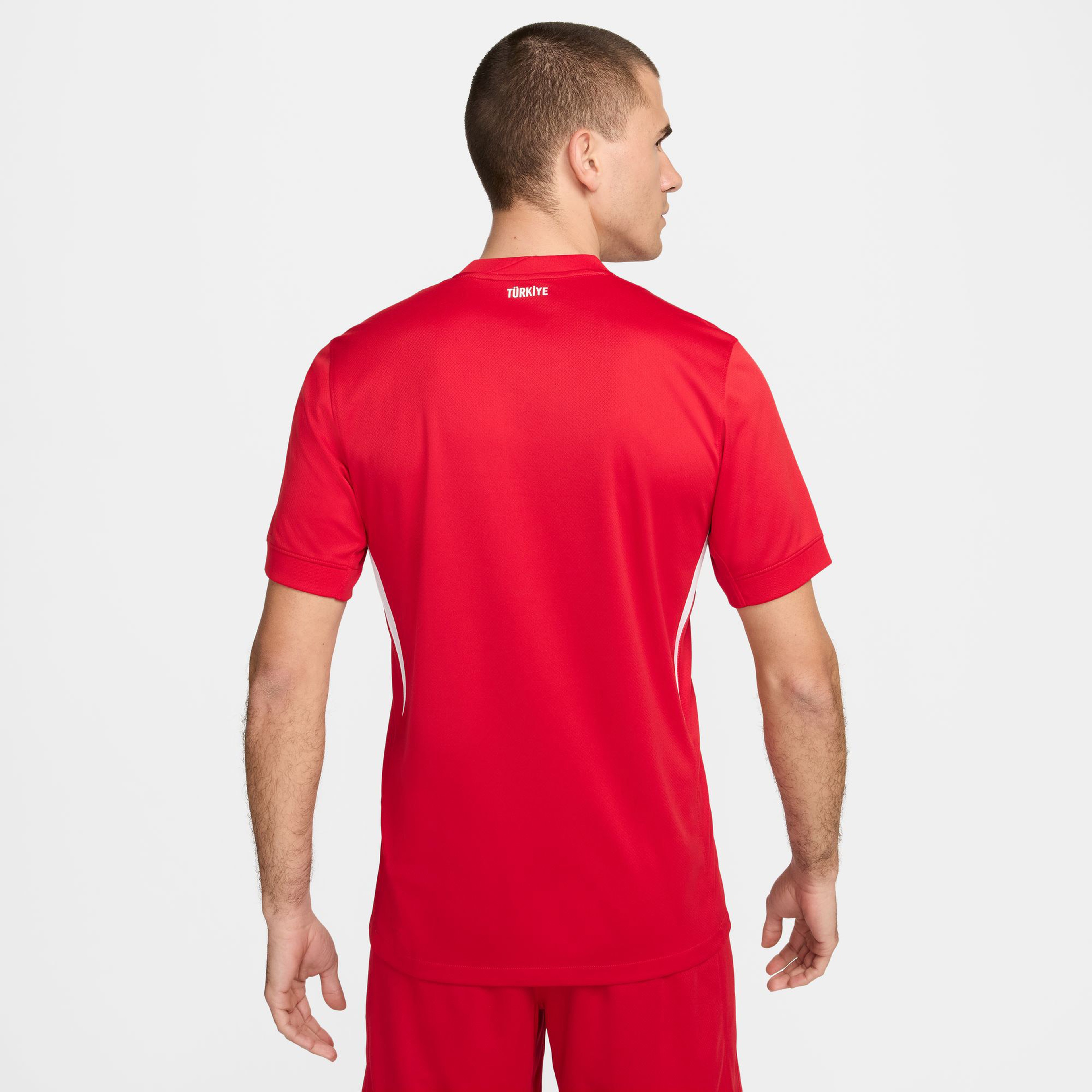 Nike Türkiye Milli Takım 2024/25 Erkek Kırmızı Futbol Deplasman Forması