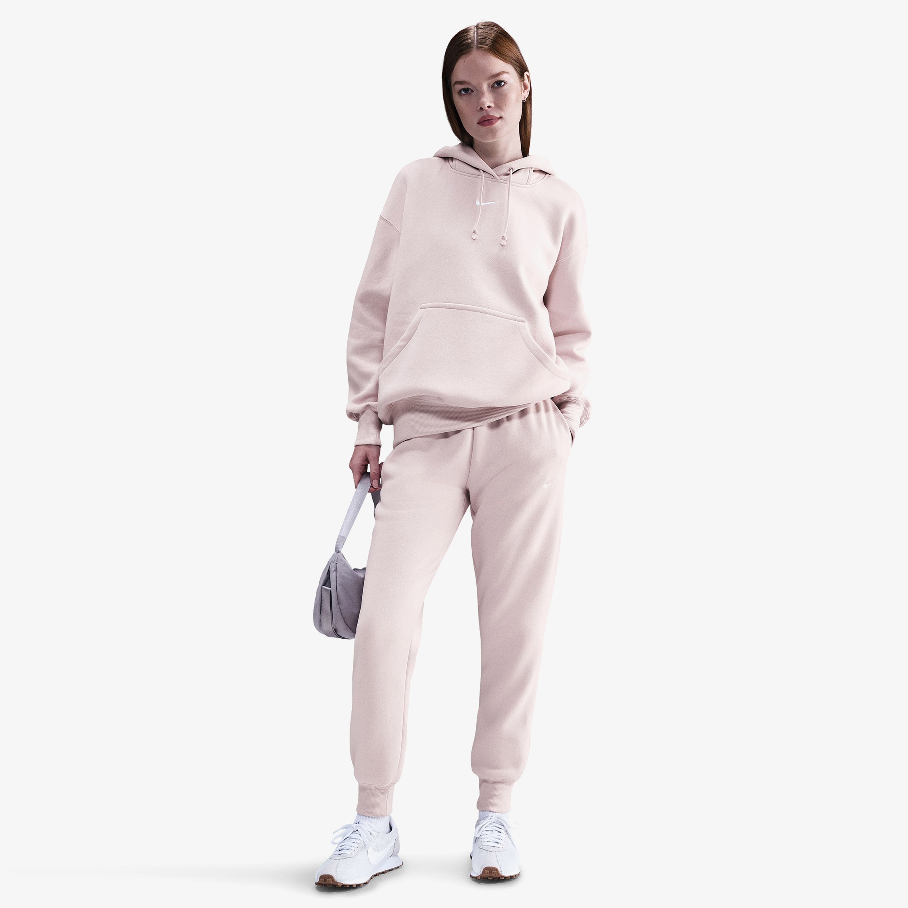 Nike Sportswear Phoenix Fleece Kadın Pembe Eşofman Altı