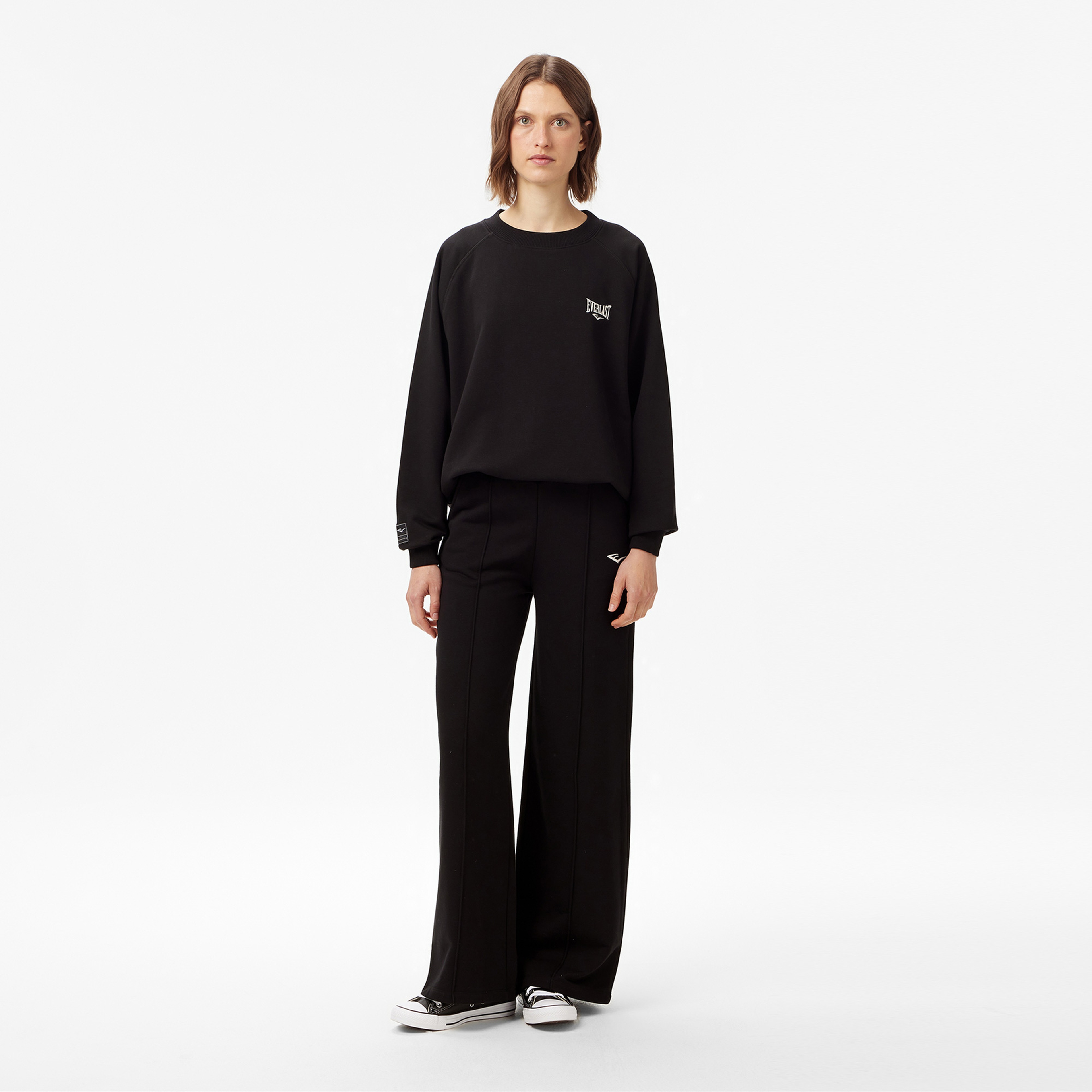 Everlast Ever Essentials Kadın Siyah Sweatshirt