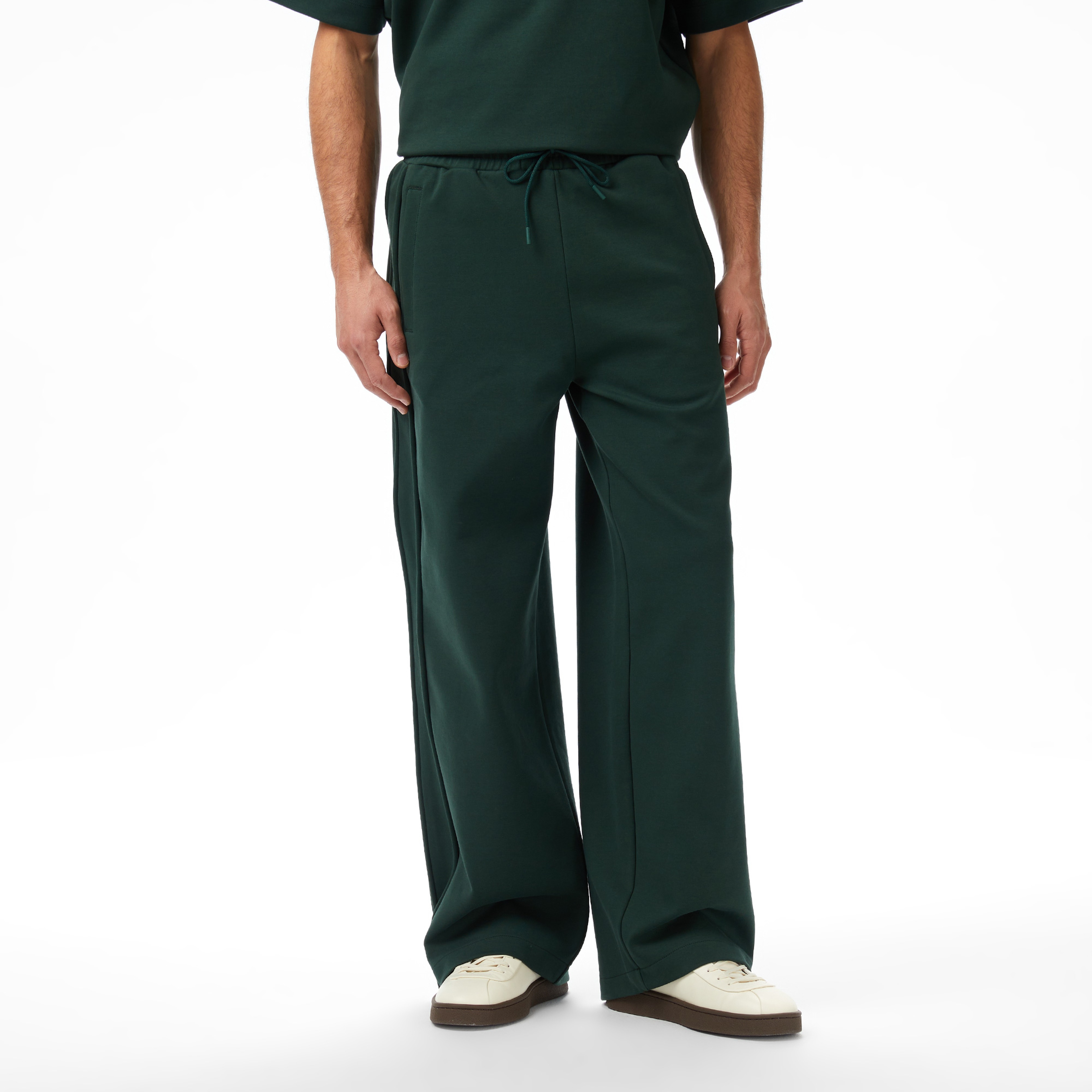 Lacoste x House of SuperStep Relaxed Fit Erkek Yeşil Eşofman Altı