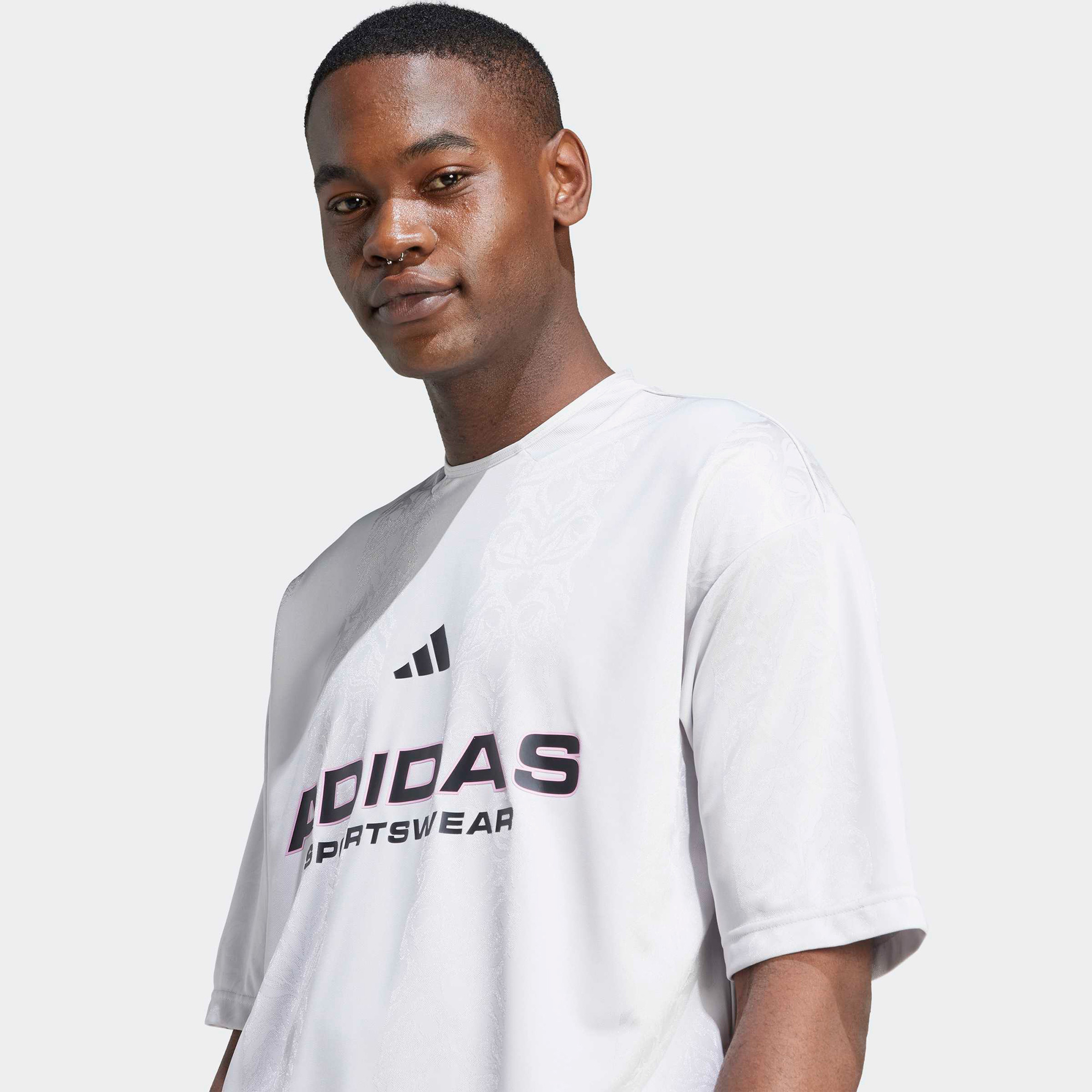 adidas Common Goal Erkek Gri T-Shirt