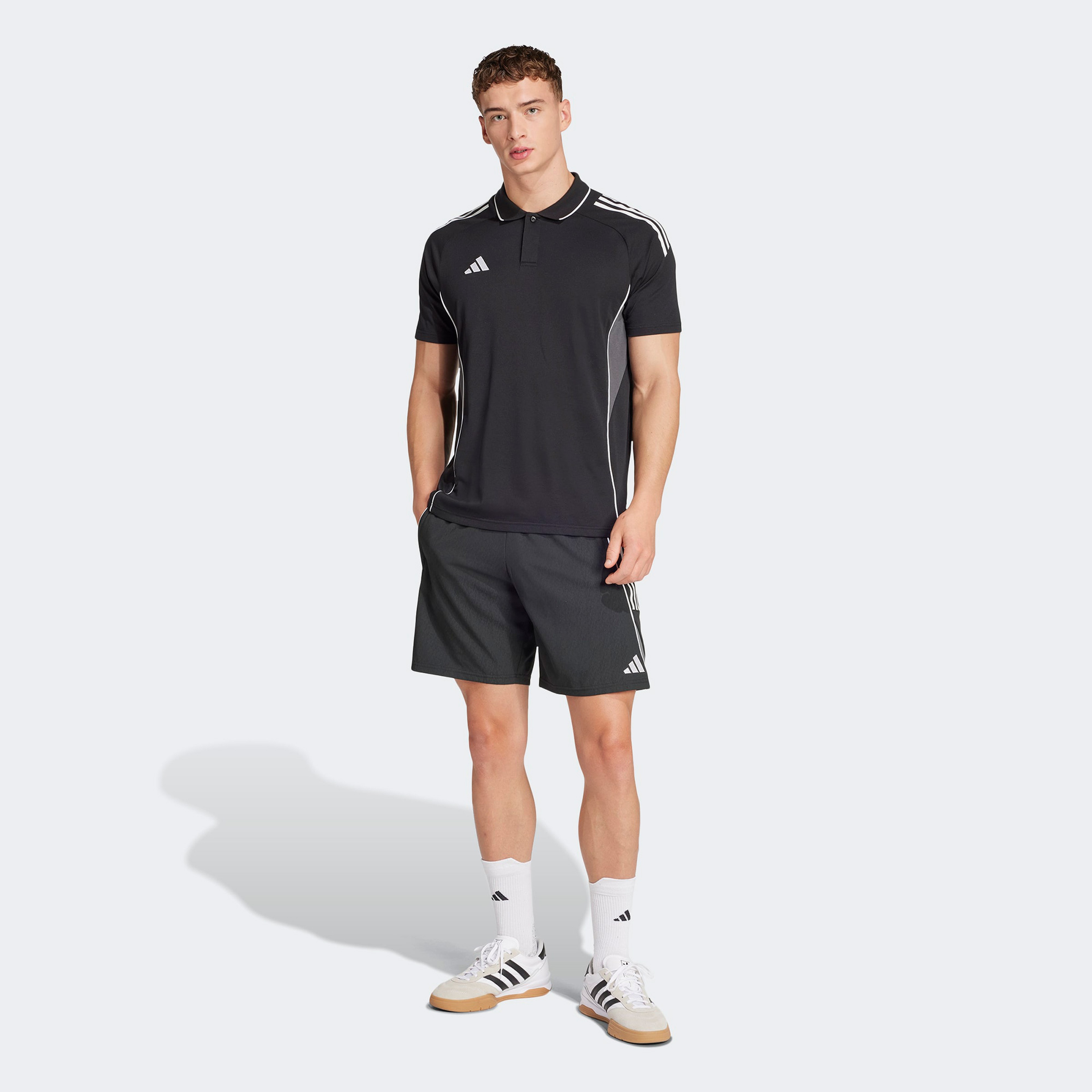 adidas Tiro 25 Competition Erkek Siyah Futbol Polo