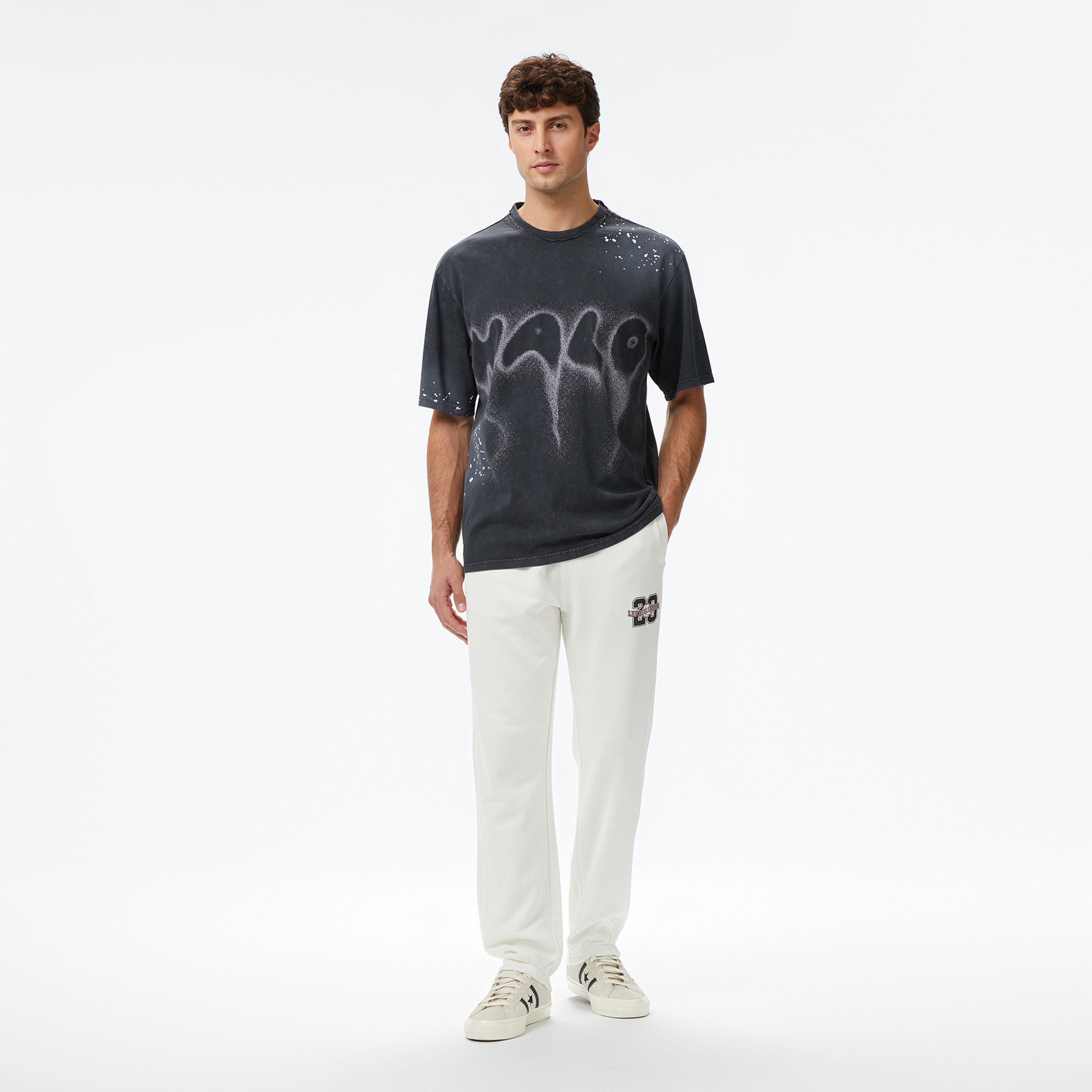 Les Benjamins Essentials 301 Erkek Siyah T-Shirt