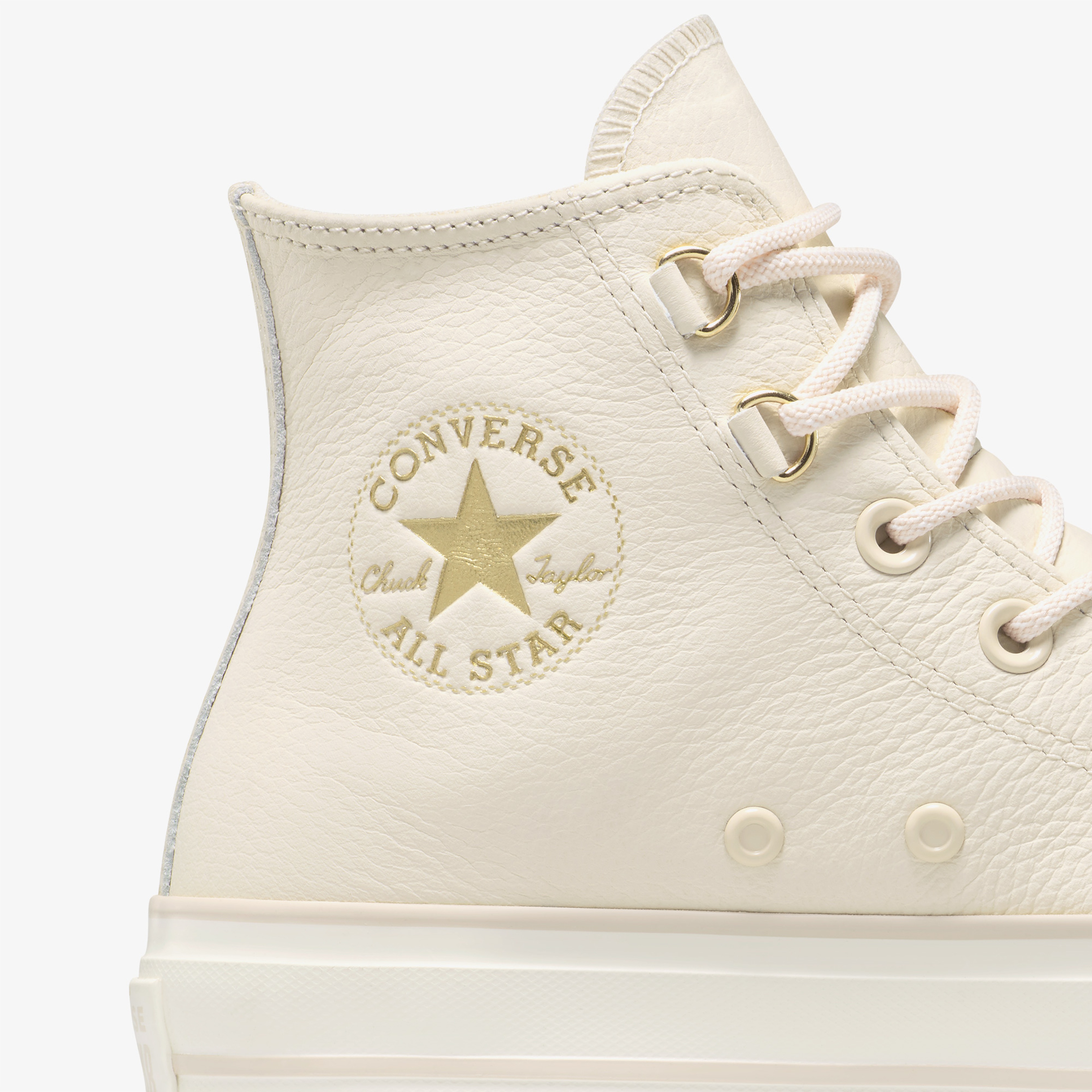 Converse Chuck Taylor All Star Lift Kadın Krem Sneaker