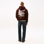 Tommy Hilfiger Relax Vovelty Graphic Erkek Kahverengi Sweatshirt
