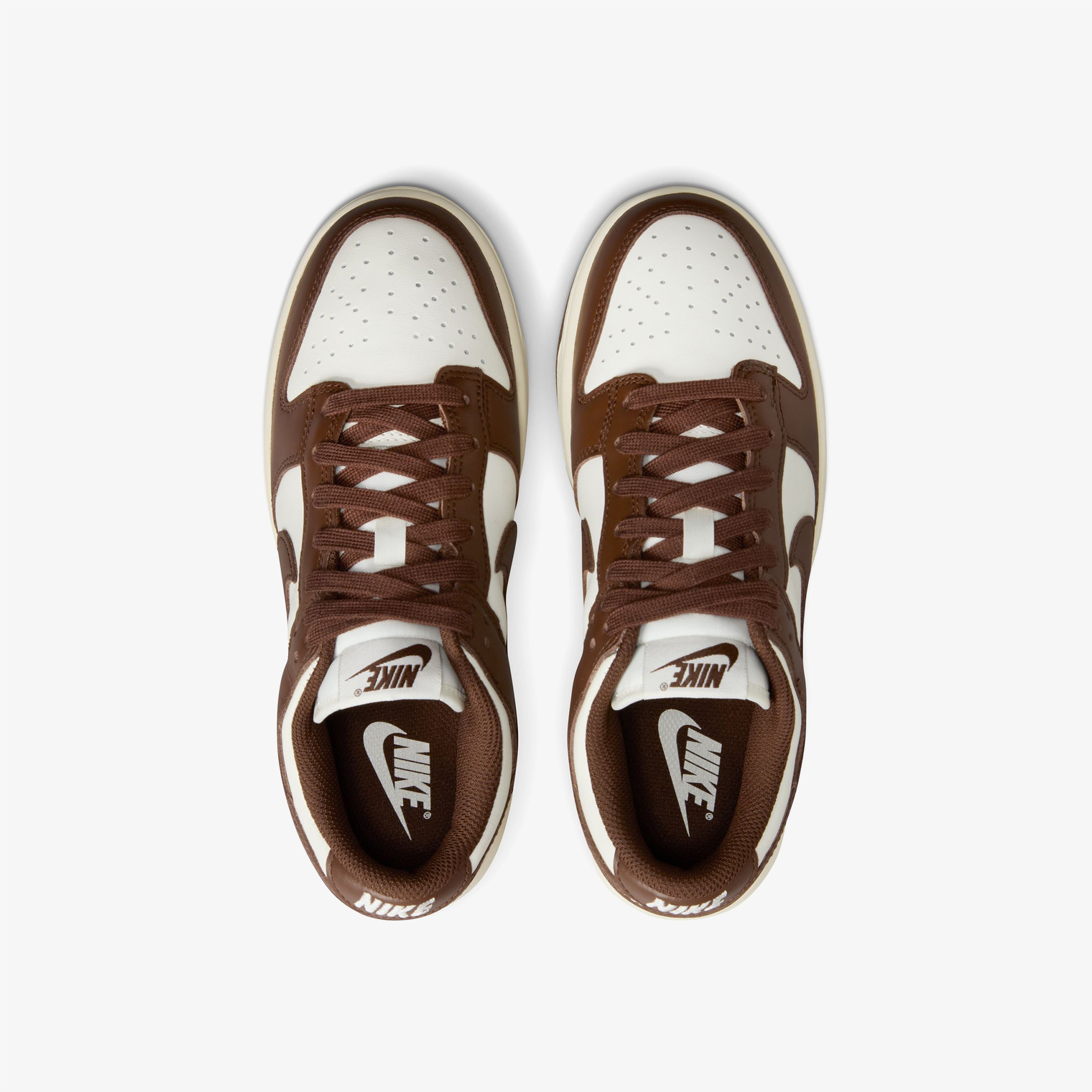 Nike Dunk Low Panda Kadın Kahverengi/Beyaz Sneaker