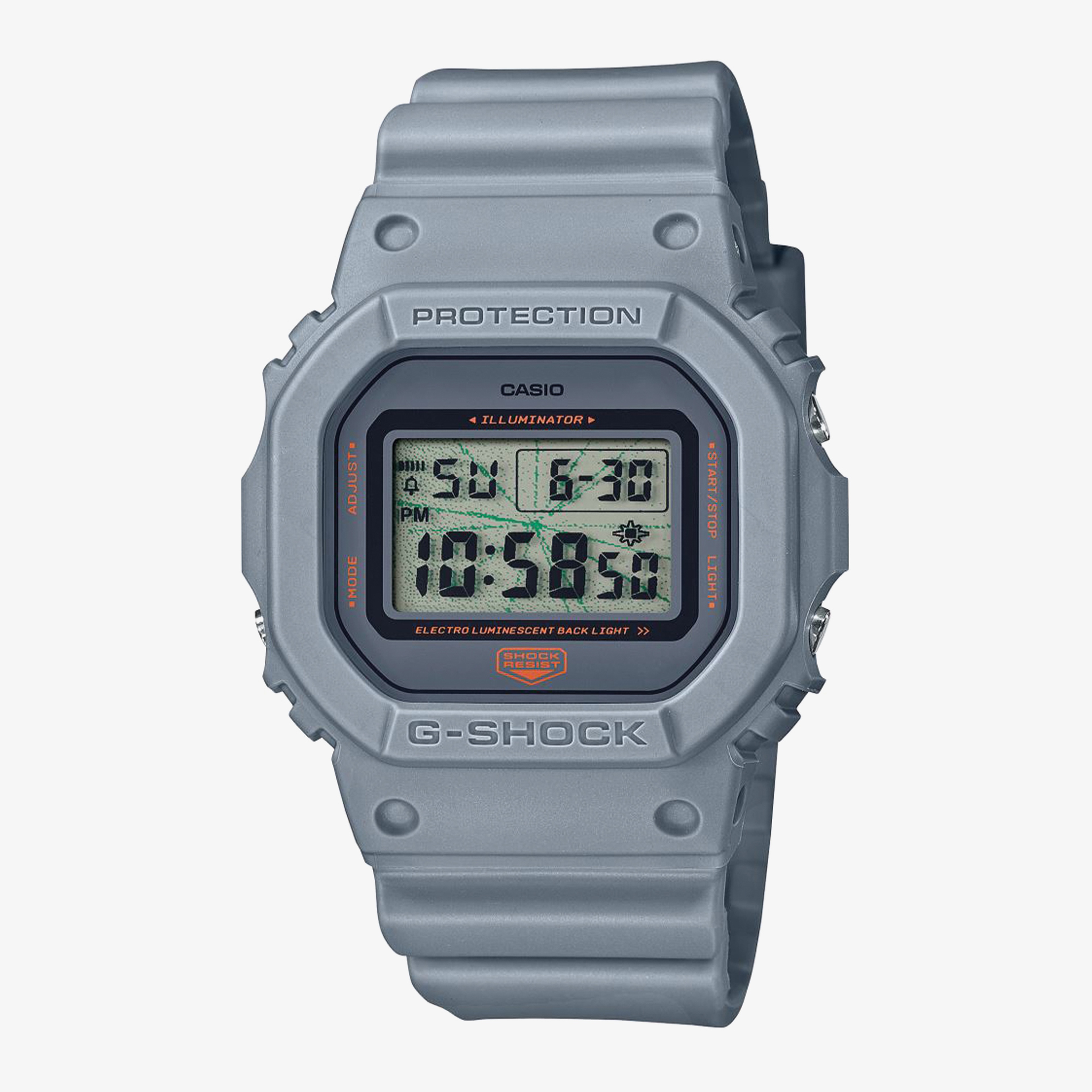 Casio DW-5600MNT-8DR Erkek Gri Kol Saati