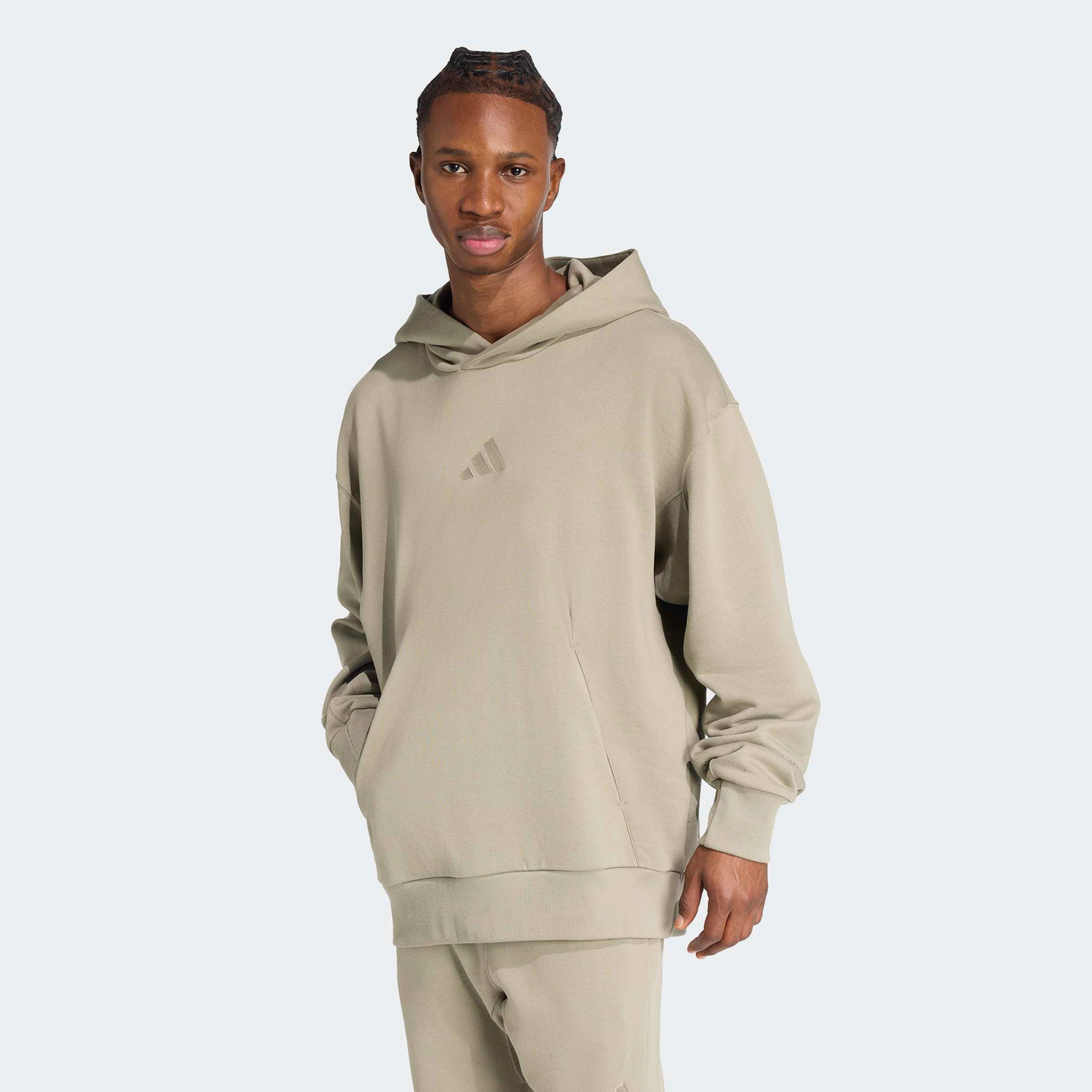 adidas Szn Ft Hd Erkek Gri Sweatshirt