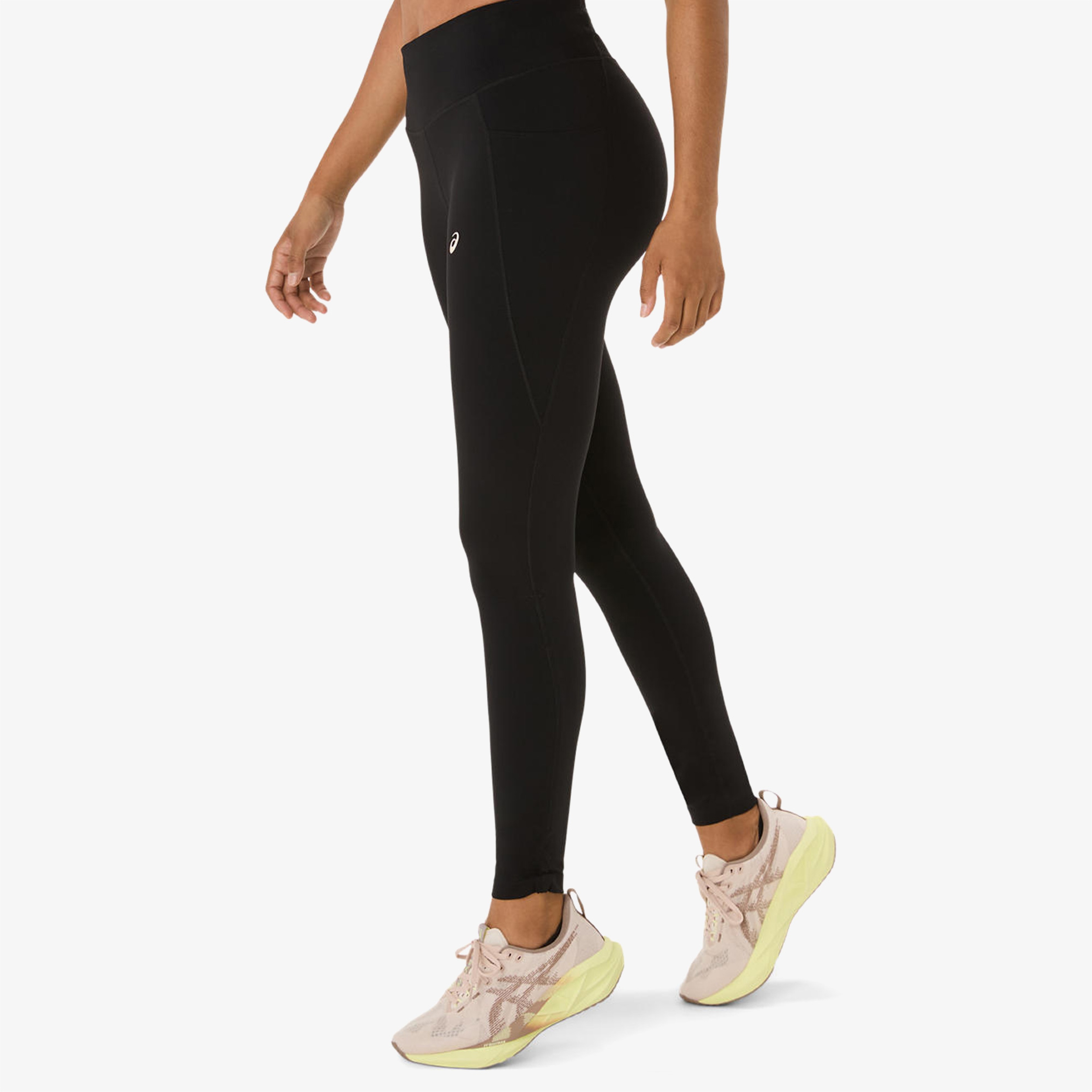 Asics Nagino Run Adjustable Kadın Siyah Koşu Tayt