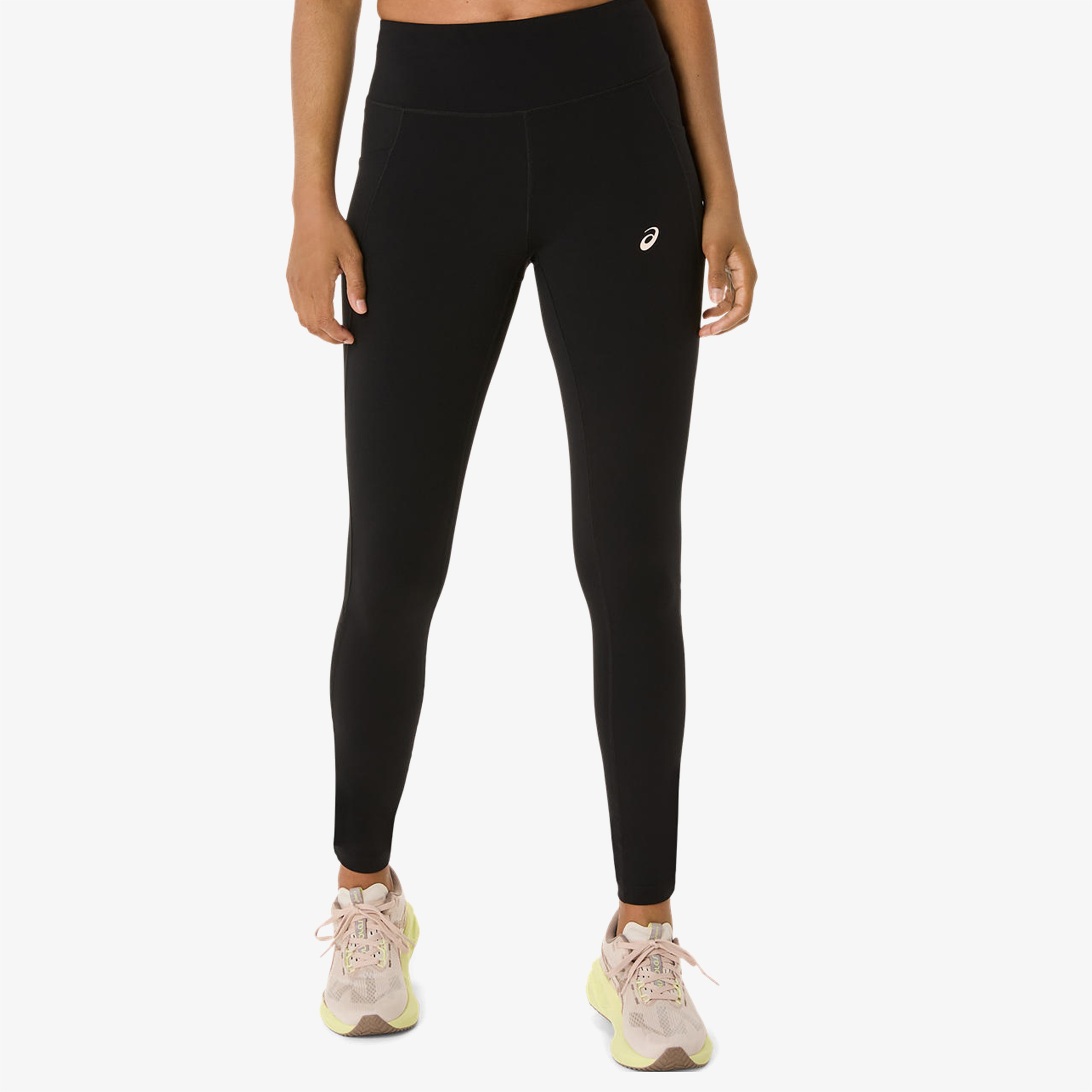 Asics Nagino Run Adjustable Kadın Siyah Koşu Tayt