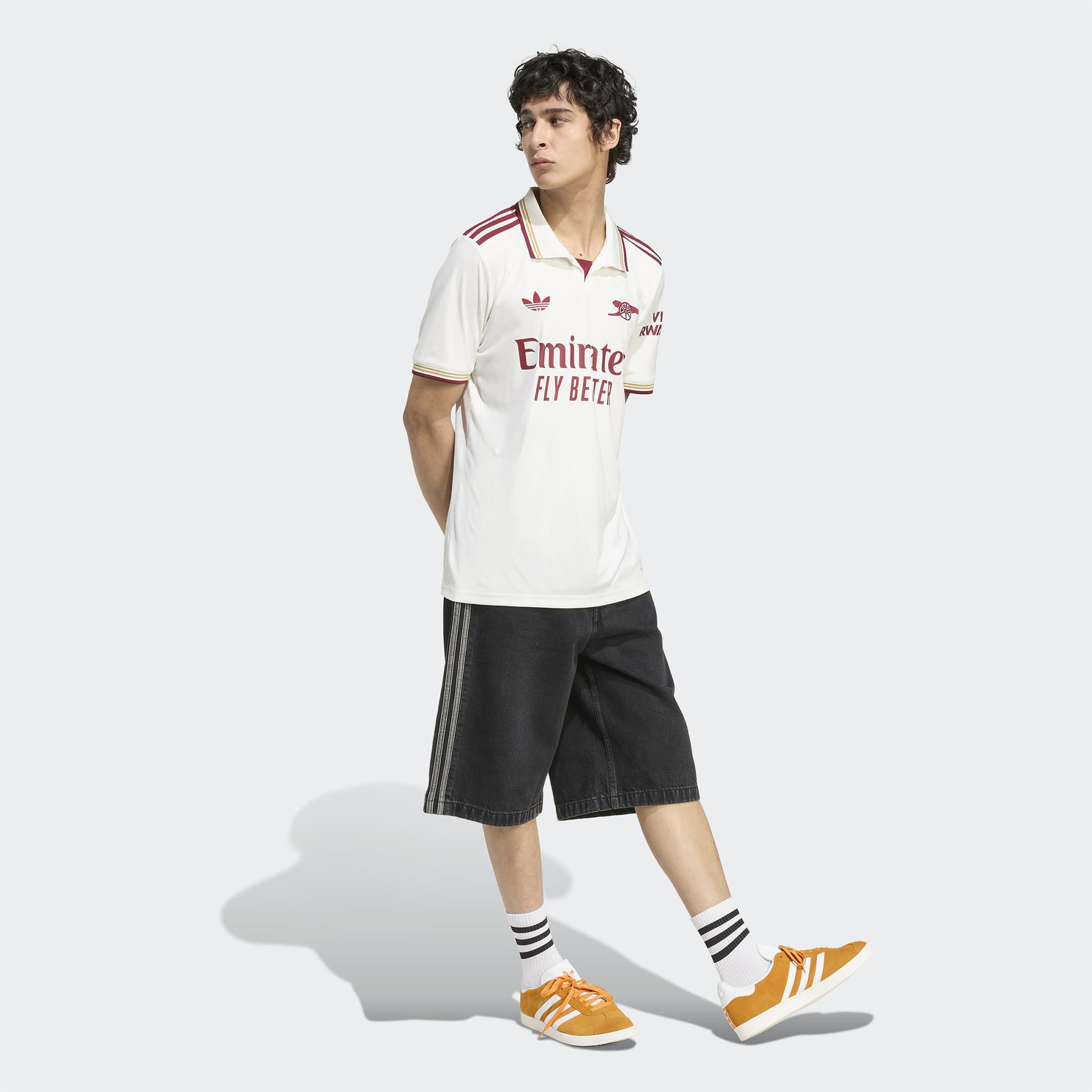Nike Arsenal FC ユニフォーム ホワイト adidas Arsenal 25-26 Üçüncü Erkek Beyaz Futbol FormasıMJI9556