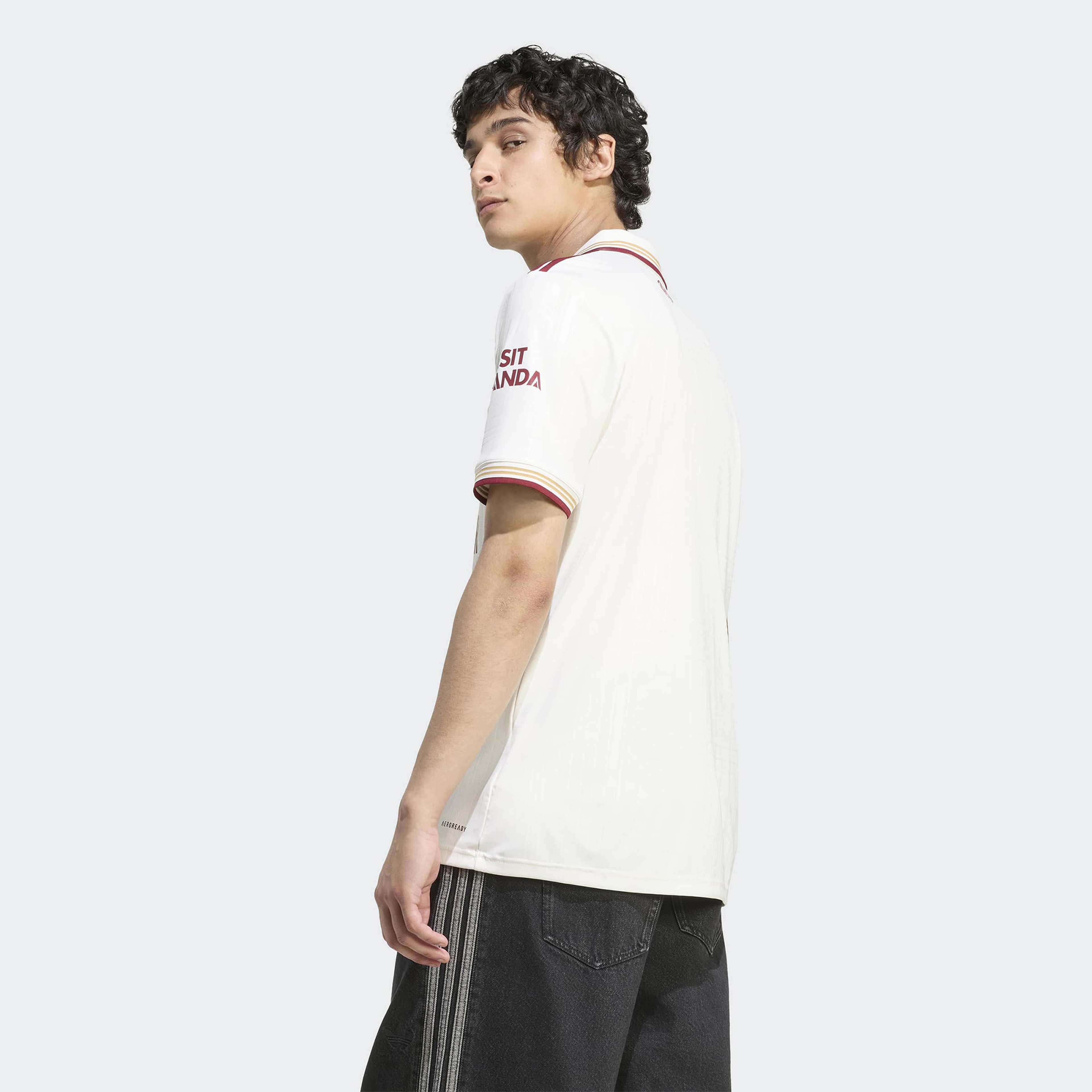 adidas Arsenal 25-26 Üçüncü Erkek Beyaz Futbol Forması