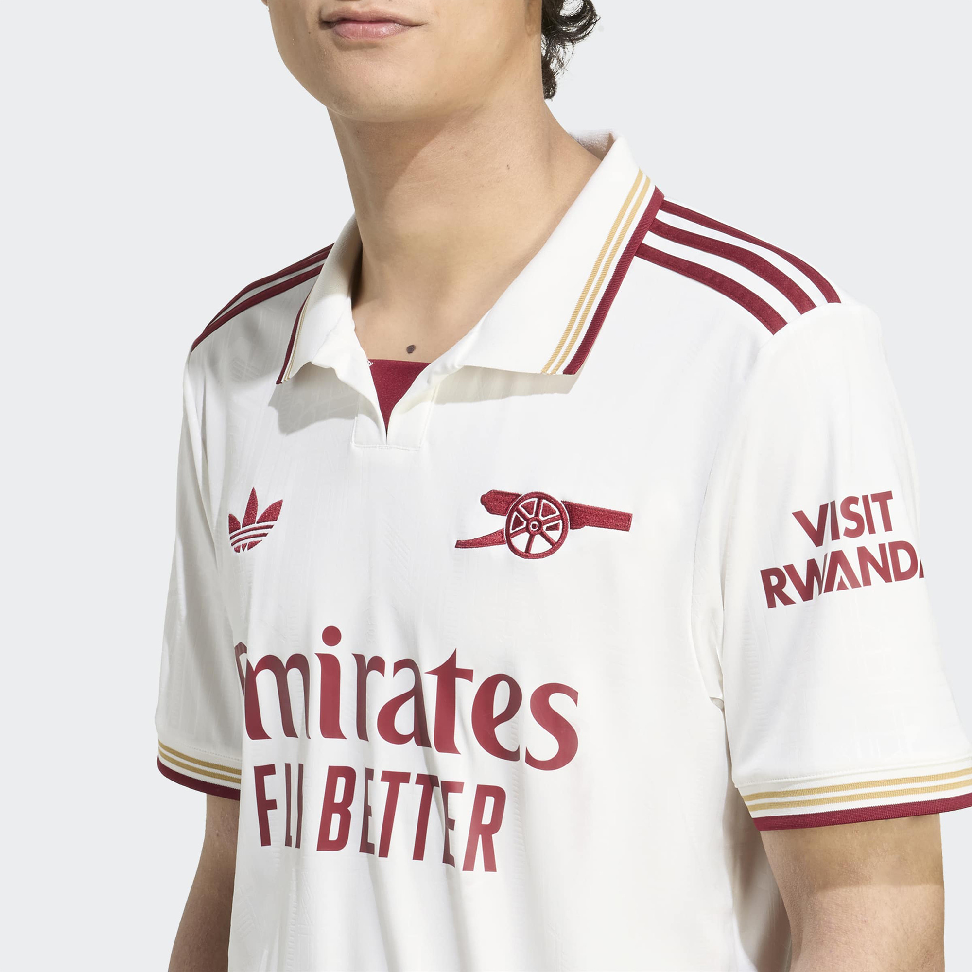 adidas Arsenal 25-26 Üçüncü Erkek Beyaz Futbol FormasıMJI9556