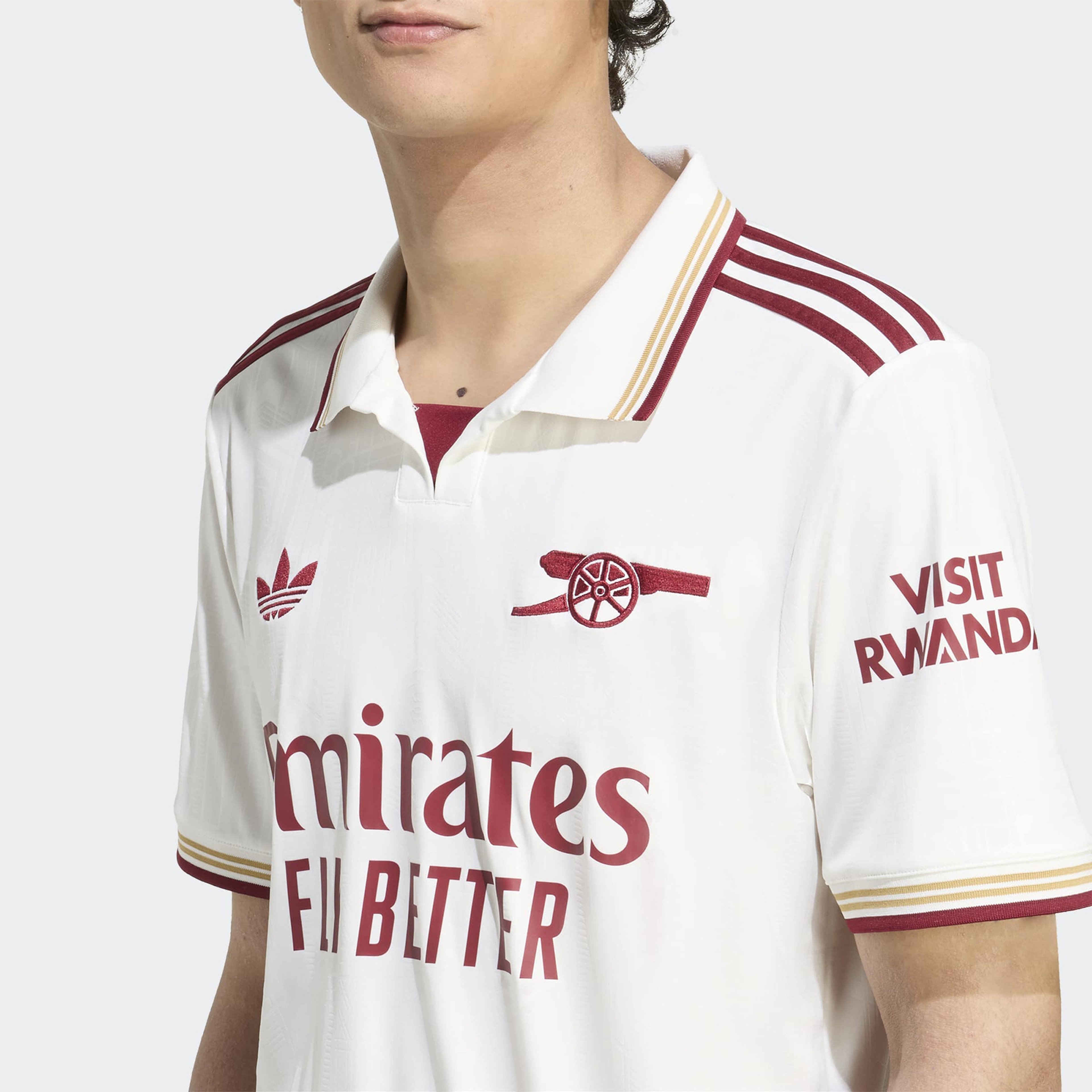 adidas Arsenal 25-26 Üçüncü Erkek Beyaz Futbol Forması