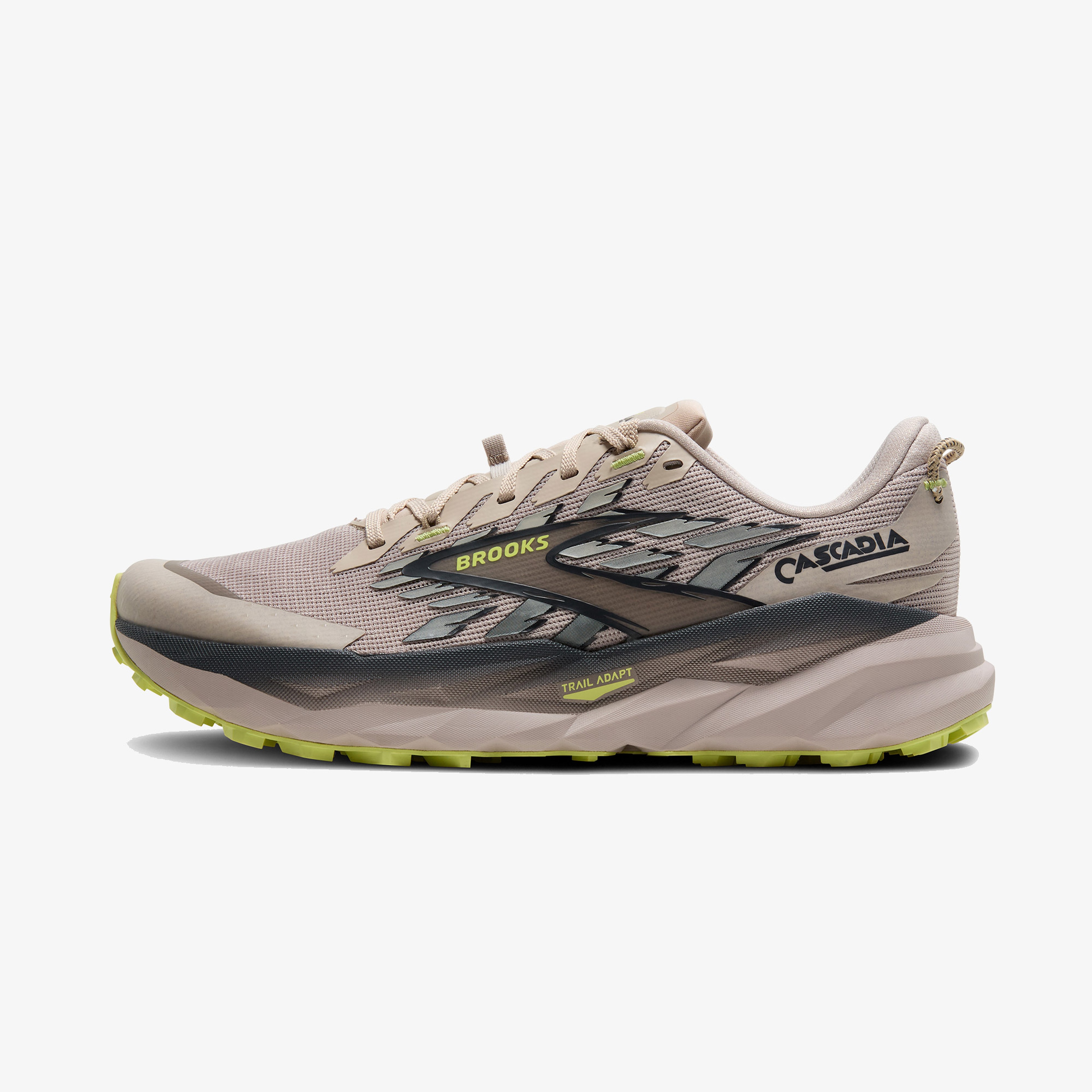 Brooks Cascadia 19 Erkek Bej Koşu Ayakkabısı