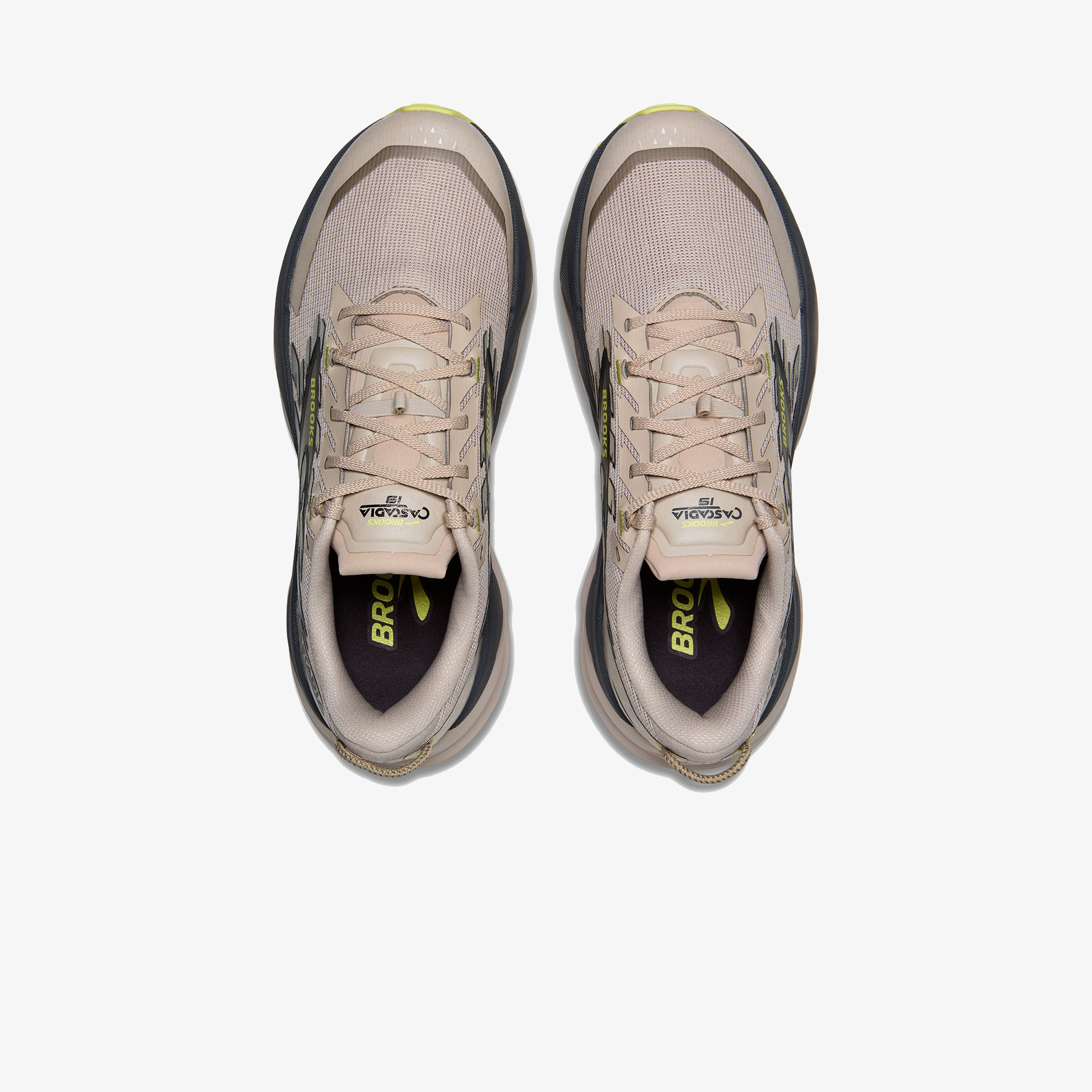 Brooks Cascadia 19 Erkek Bej Koşu Ayakkabısı