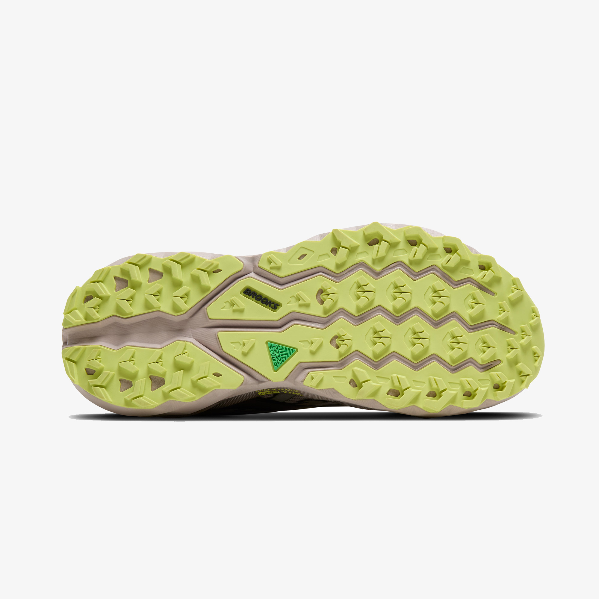 Brooks Cascadia 19 Erkek Bej Koşu Ayakkabısı